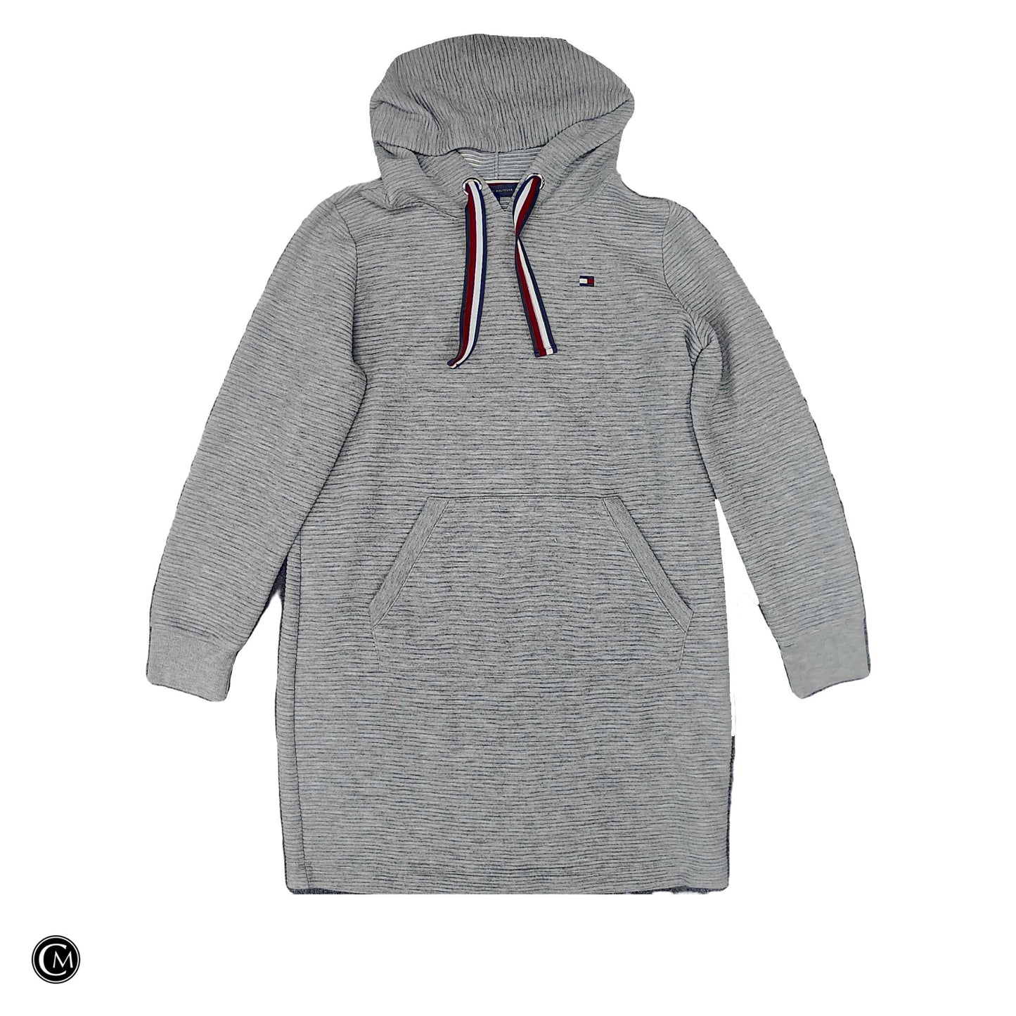 Dress Sweater By Tommy Hilfiger In Grey, Size: M image 1