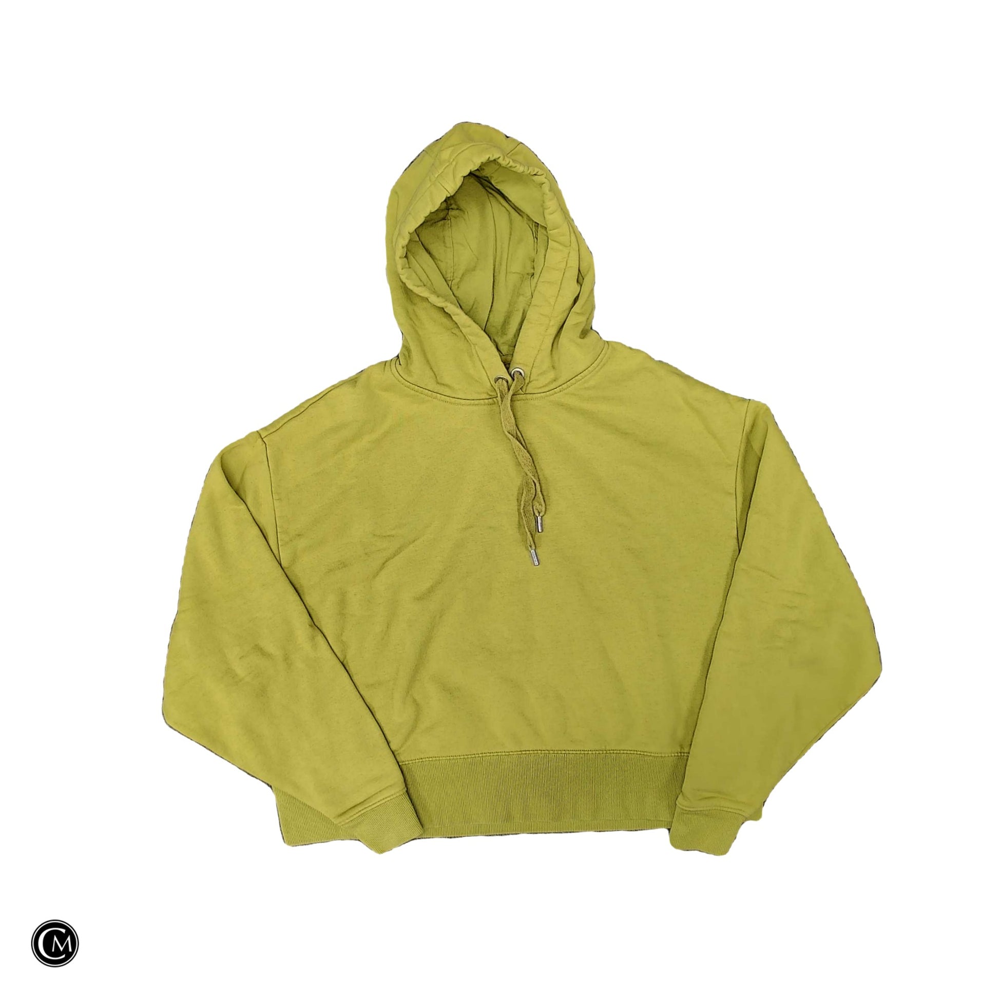 Sweatshirt Hoodie By Clothes Mentor In Green, Size: S image 1