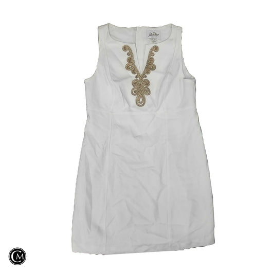 Dress Designer By Lilly Pulitzer In Brown & White, Size: S image 1