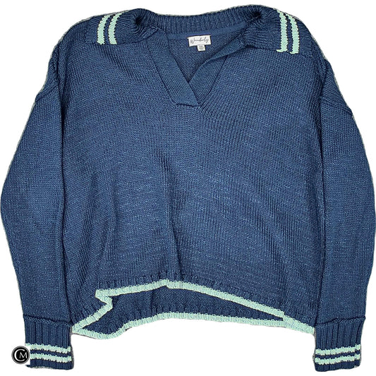 Sweater By Wonderly In Blue, Size: 1x image 1