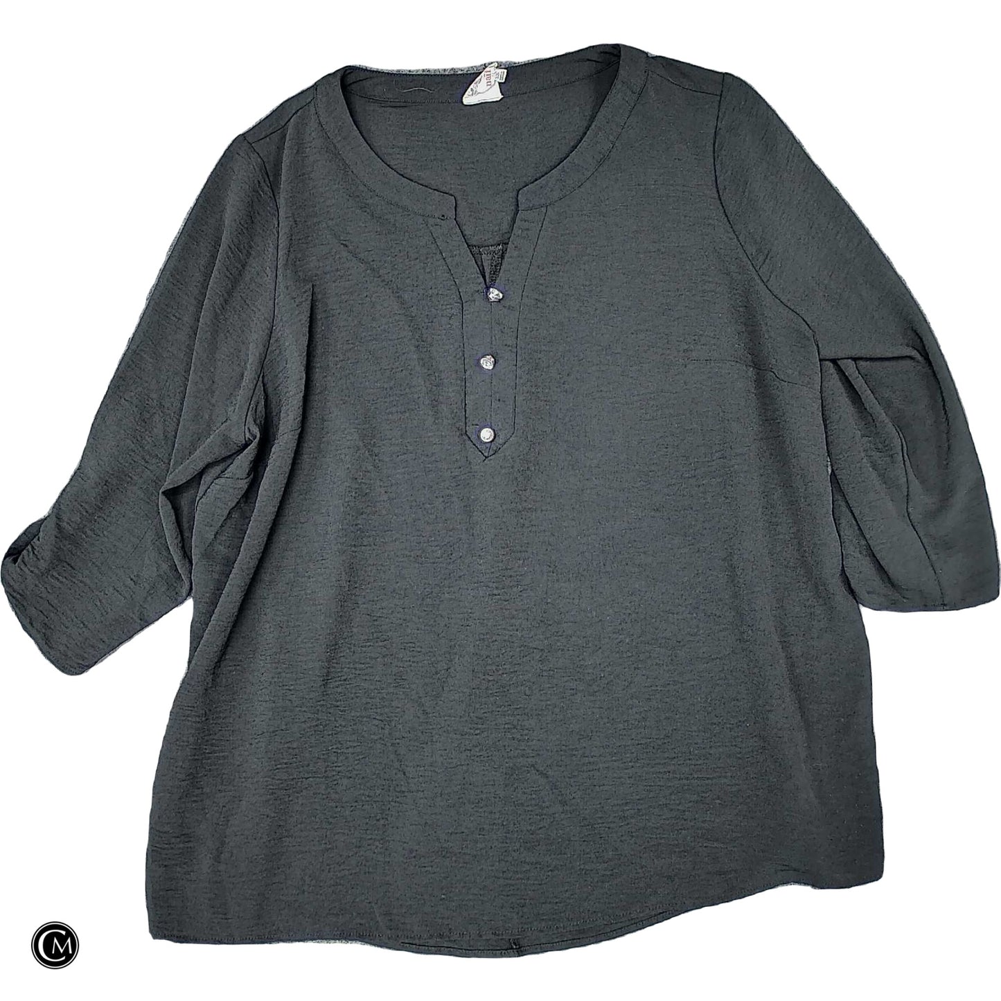 Top Ls By Naif In Black, Size: 2x image 1