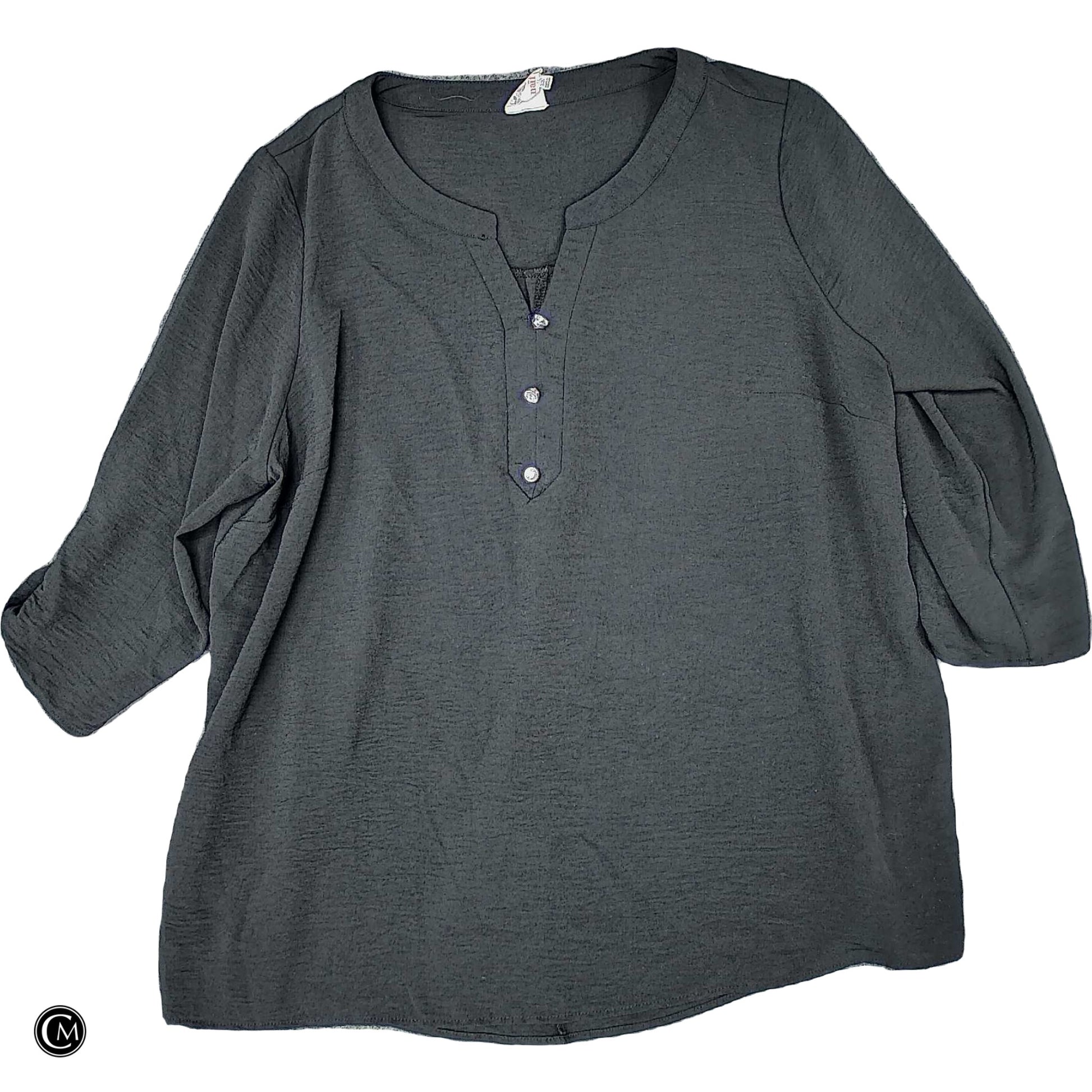 Top Ls By Naif In Black, Size: 2x image 1