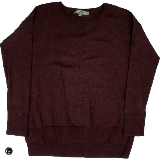 Top Ls By Loft In Maroon, Size: M image 1
