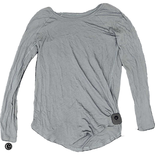Athletic Top Ls Crewneck By Lululemon In Grey, Size: S image 1