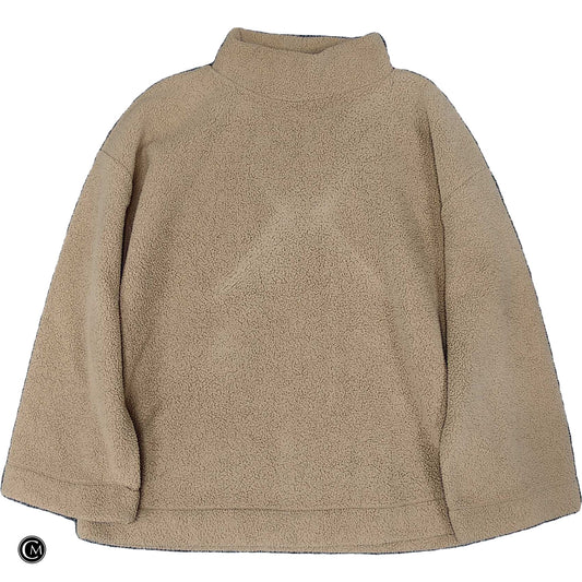 Sweatshirt Collar By Loft In Brown, Size: L image 1