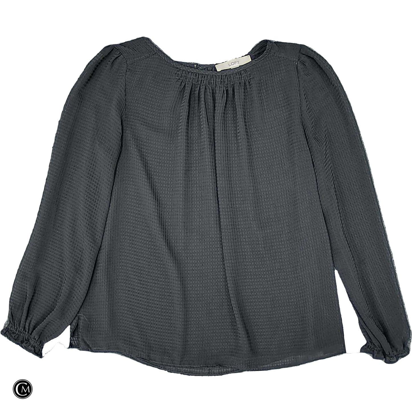 Blouse Ls By Loft In Black, Size: S image 1