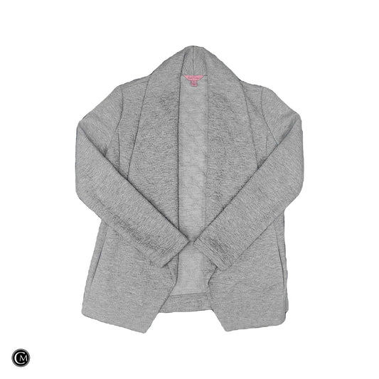 Sweater Cardigan Designer By Lilly Pulitzer In Grey, Size: S image 1