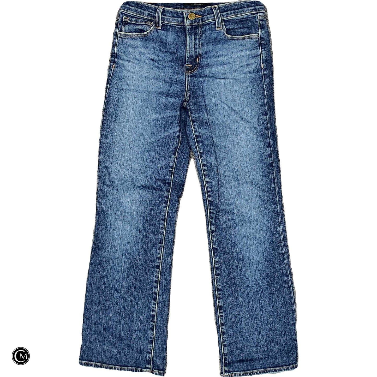 Jeans Boot Cut By J Brand In Blue Denim, Size: 4 image 1