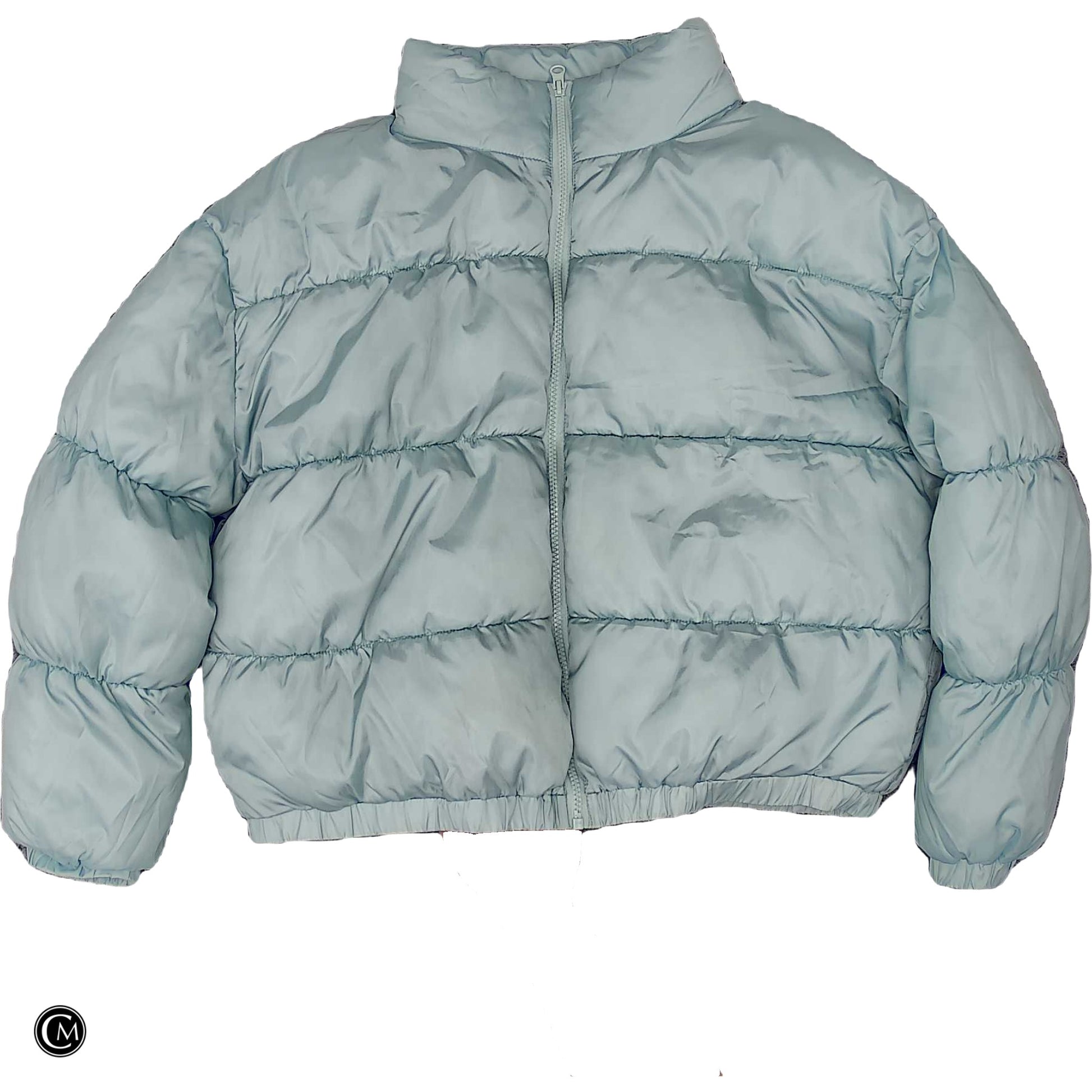 Coat Puffer & Quilted By Bp In Blue, Size: M image 1