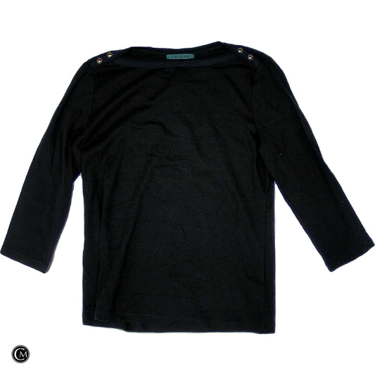 Top Ls By Lauren By Ralph Lauren In Black, Size: M image 1