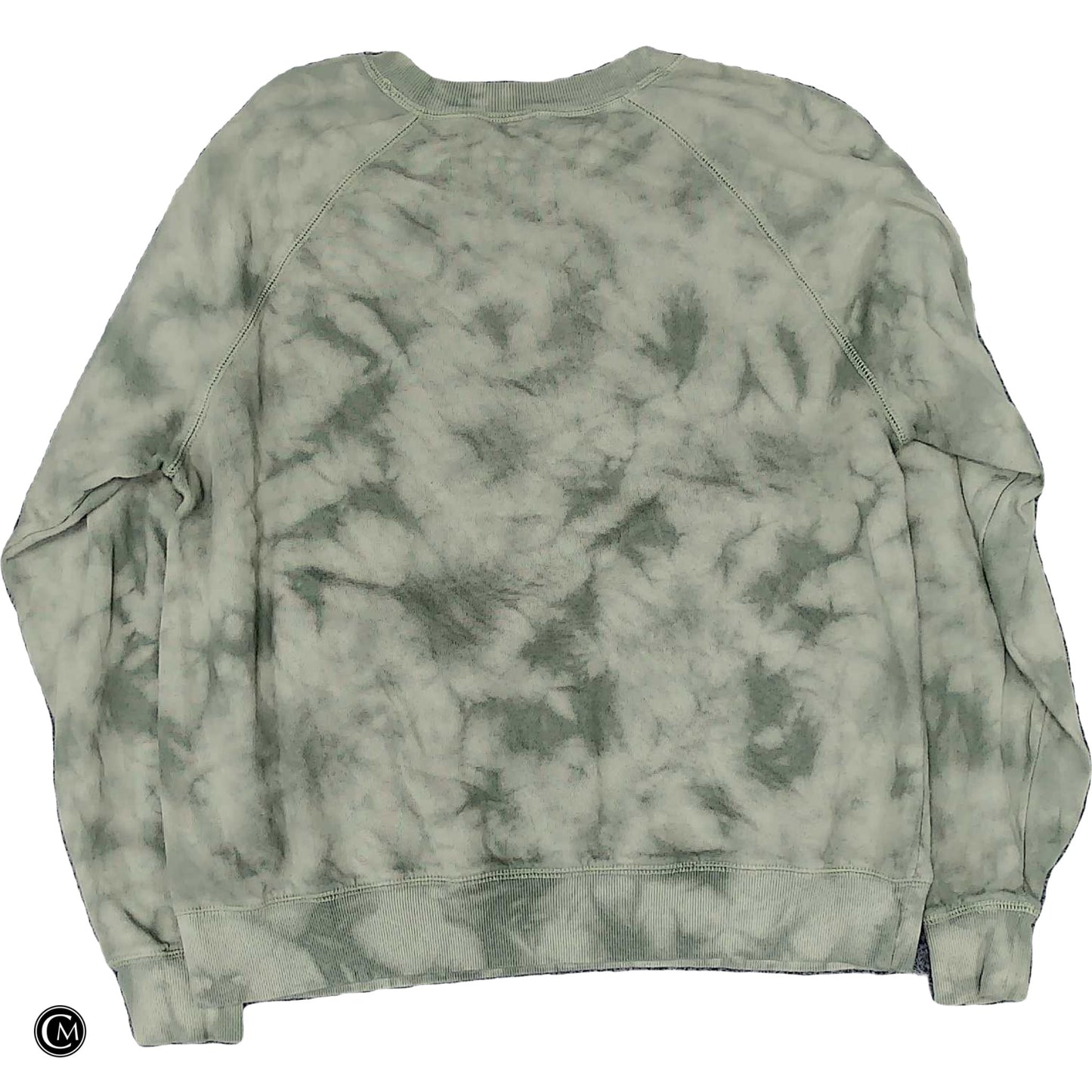 Sweatshirt Crewneck By Old Navy In Green, Size: M image 2