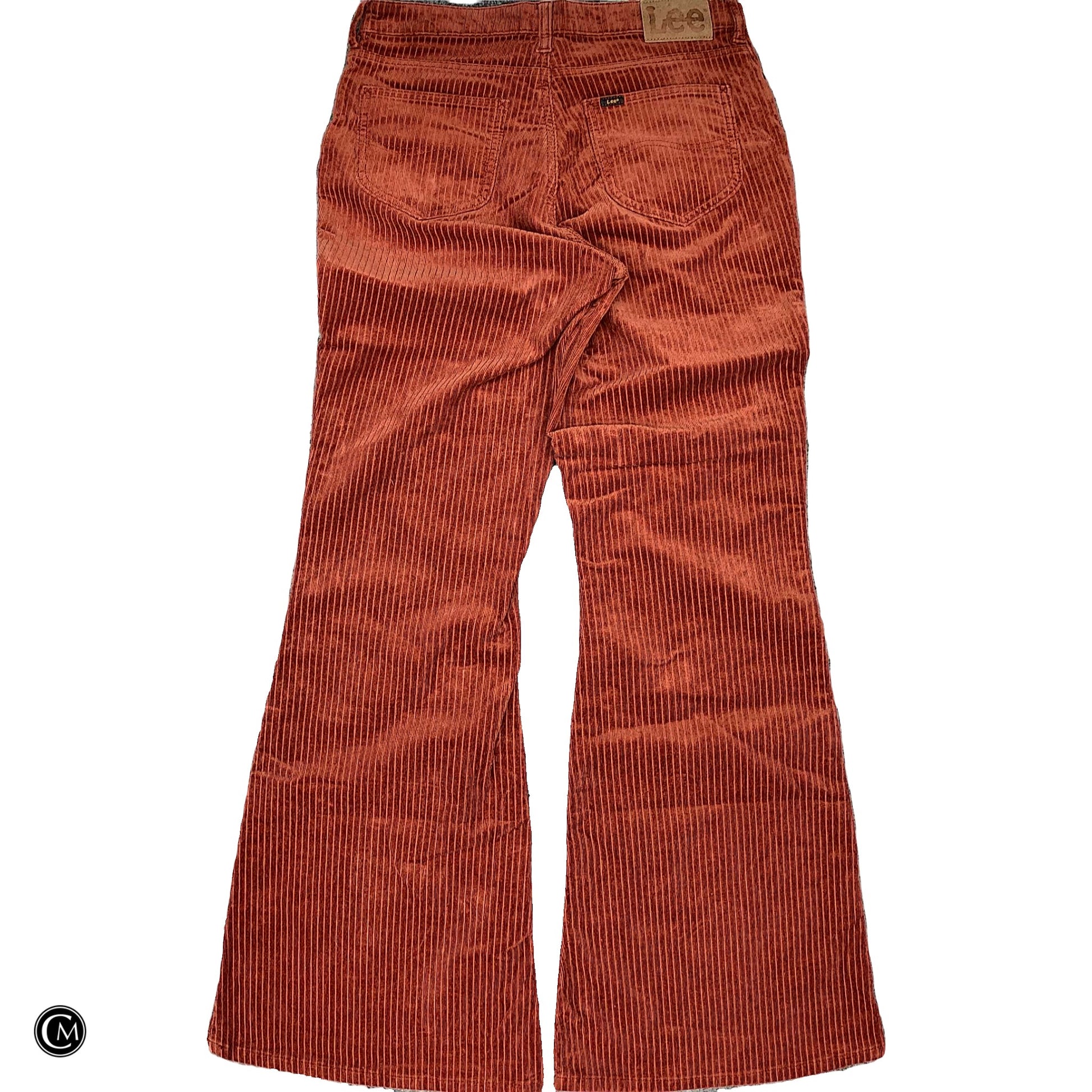 Pants Corduroy By Lee In Orange, Size: 10 image 2