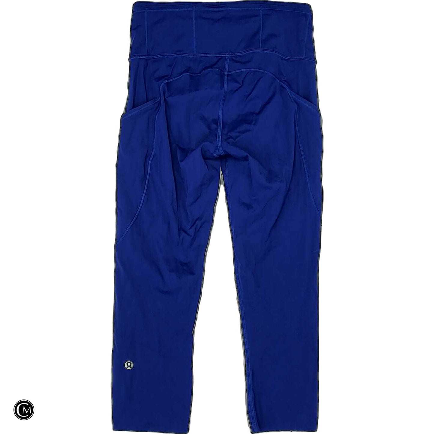 Athletic Leggings Capris By Lululemon In Blue, Size: S image 2