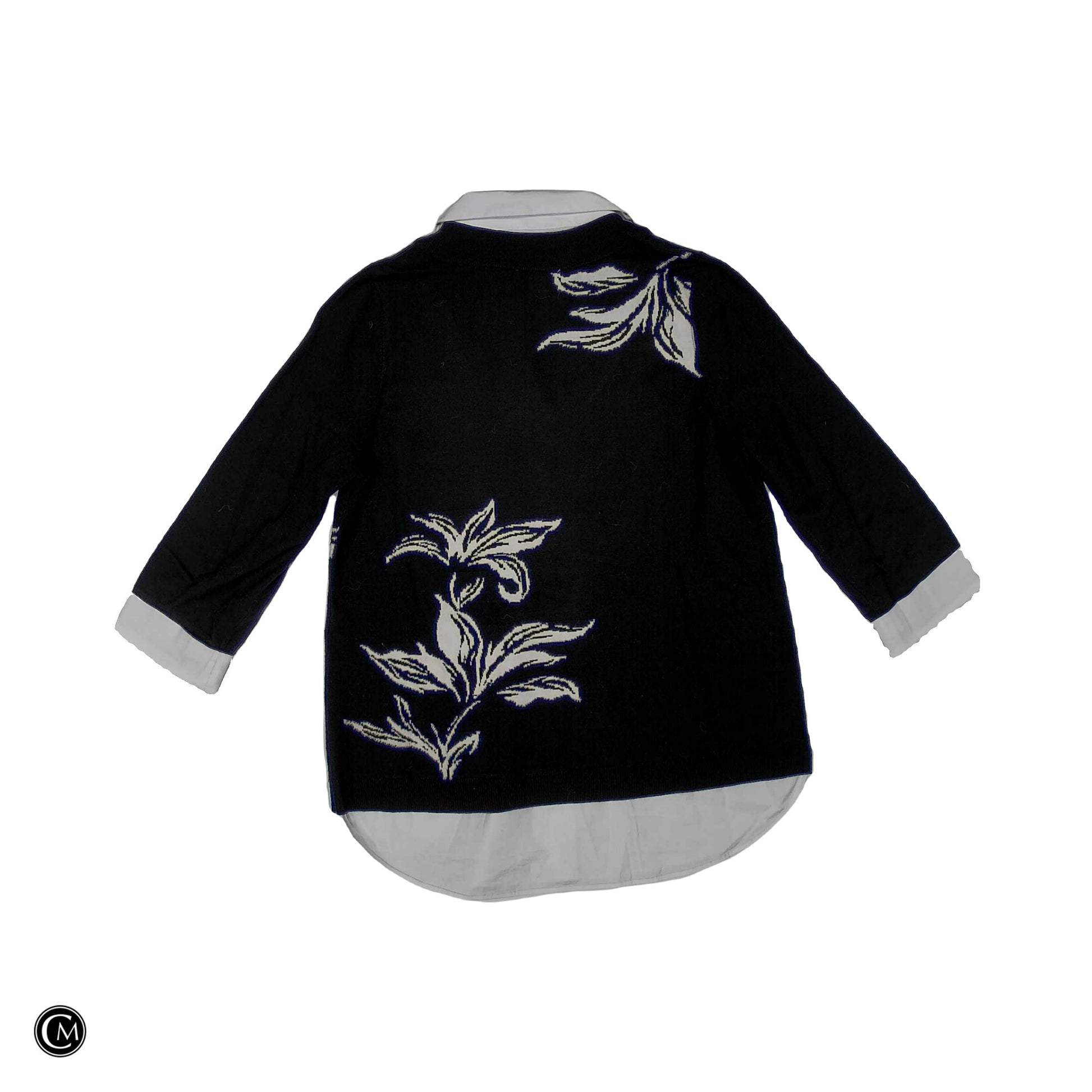 Top Ls By Chicos In Black & White, Size: M image 2