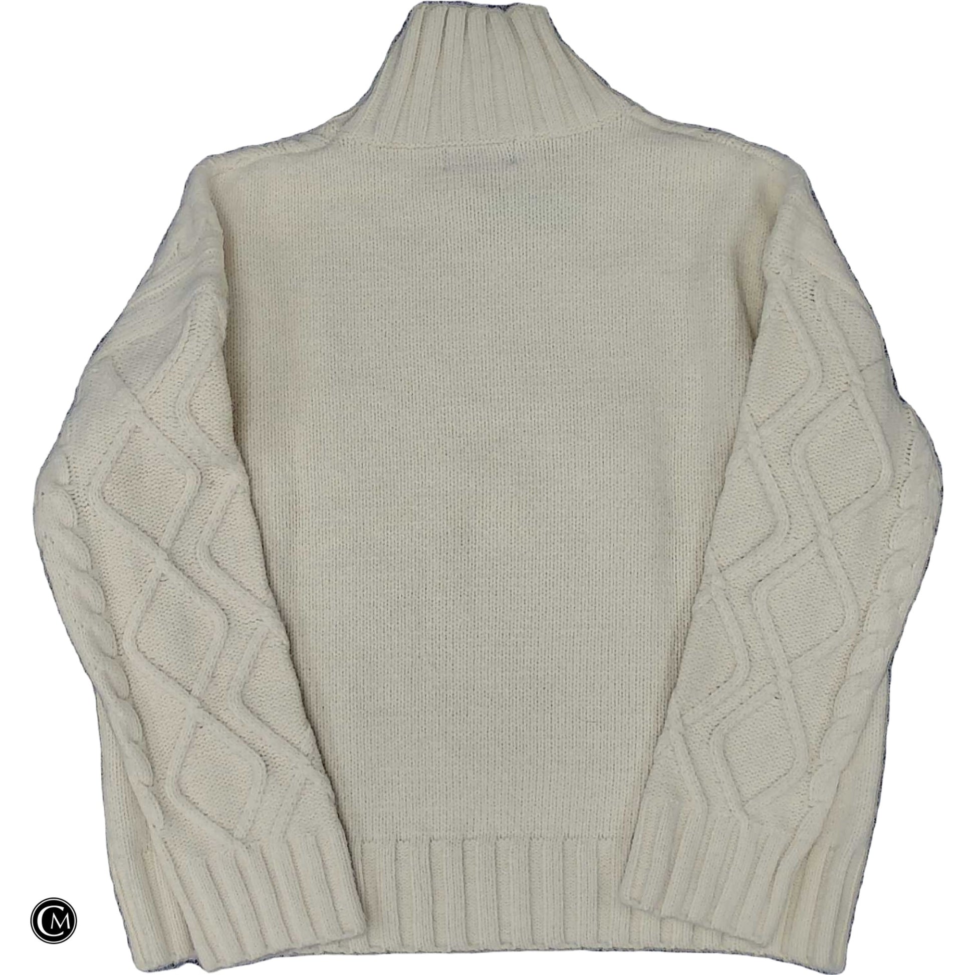 Sweater By Cider In Cream, Size: Xl image 2