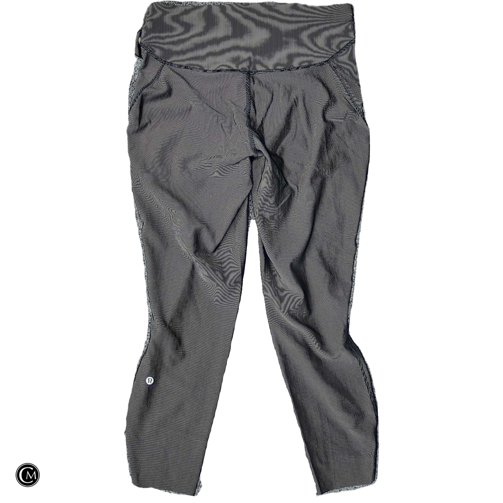 Athletic Leggings By Lululemon In Grey, Size: M image 2