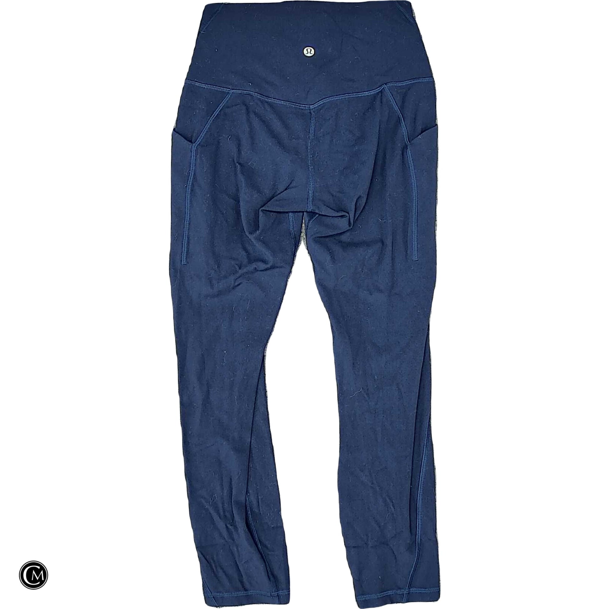 Athletic Leggings By Lululemon In Blue, Size: S image 2