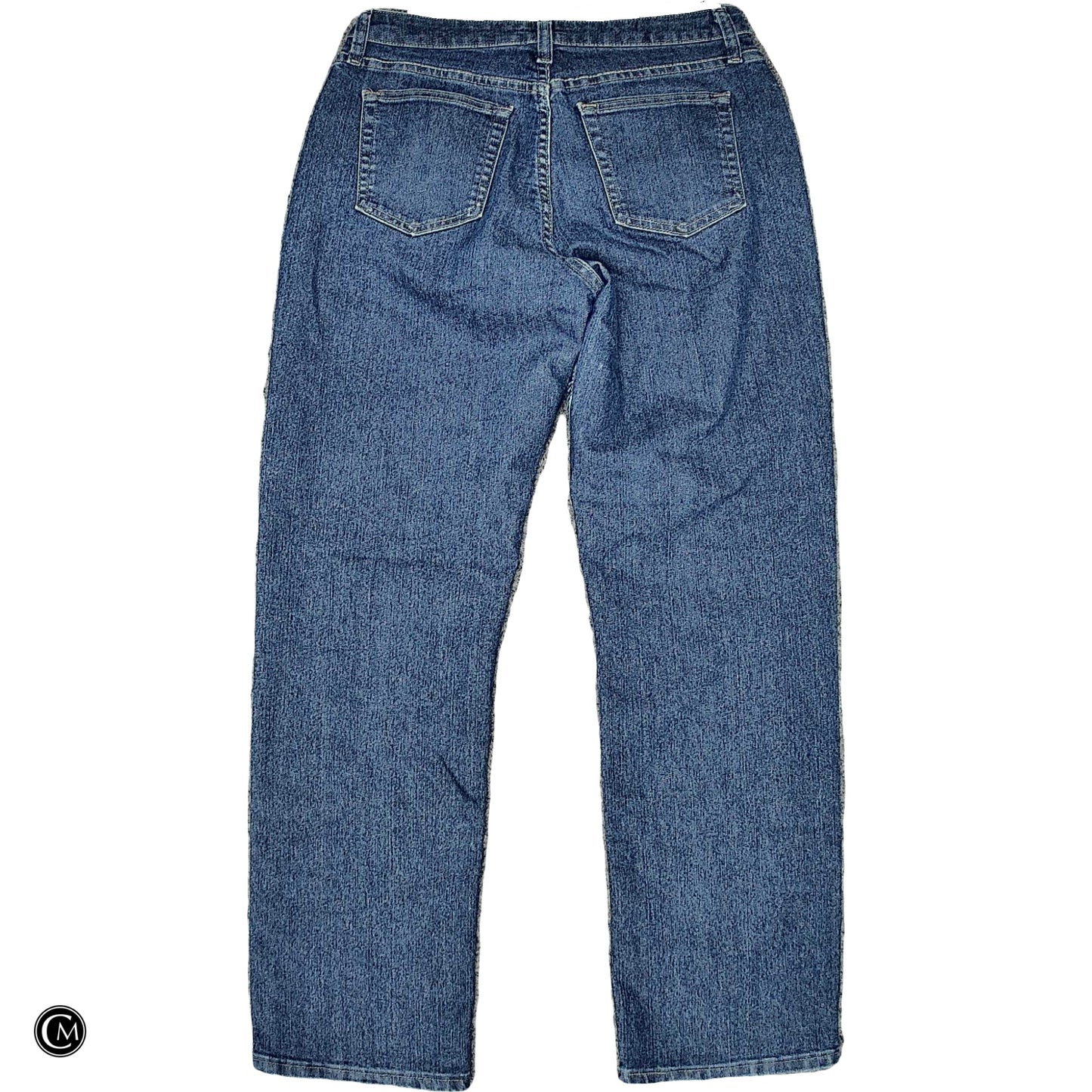 Jeans Straight By Lee In Blue Denim, Size: 10 image 2
