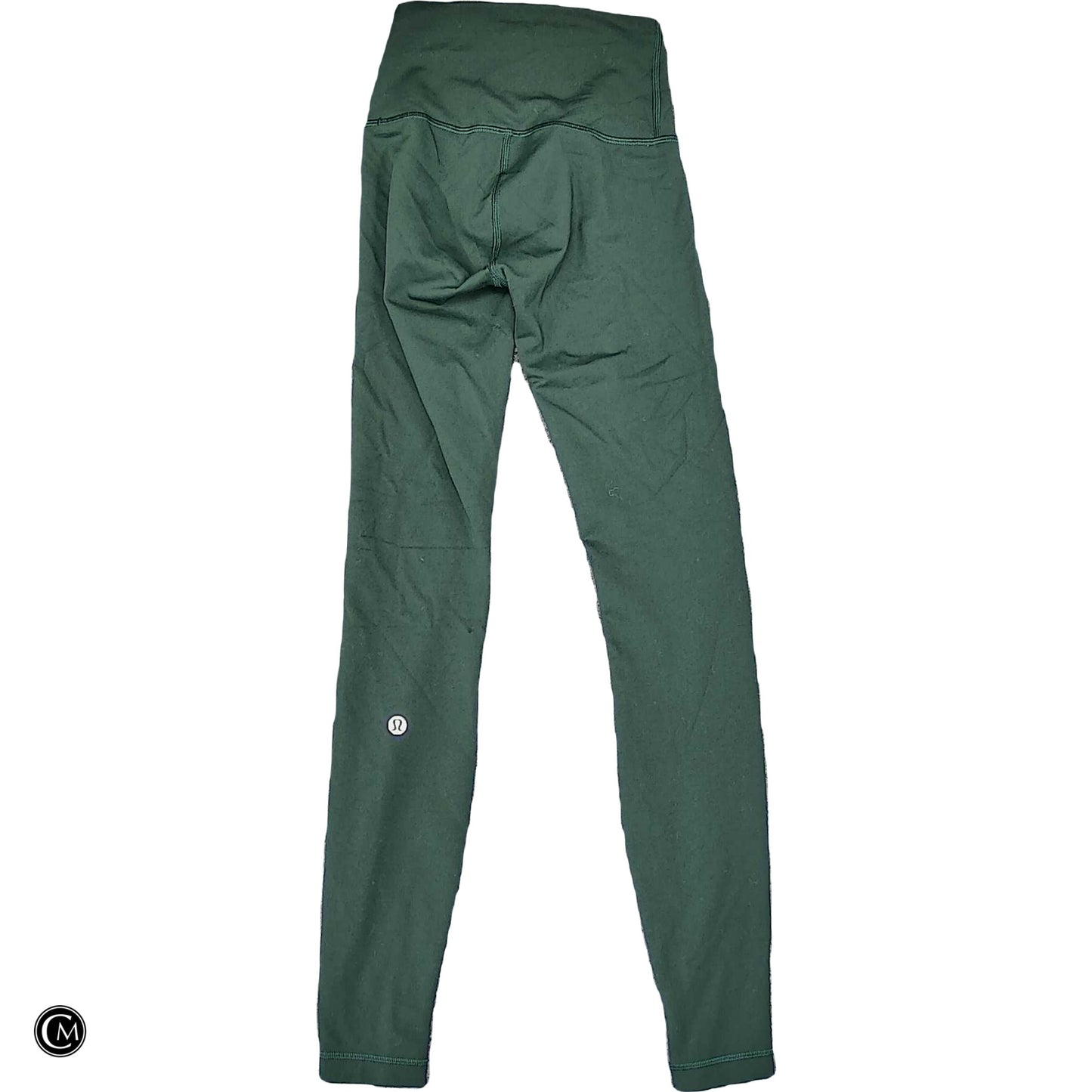 Athletic Leggings By Lululemon In Green, Size: Xs image 2