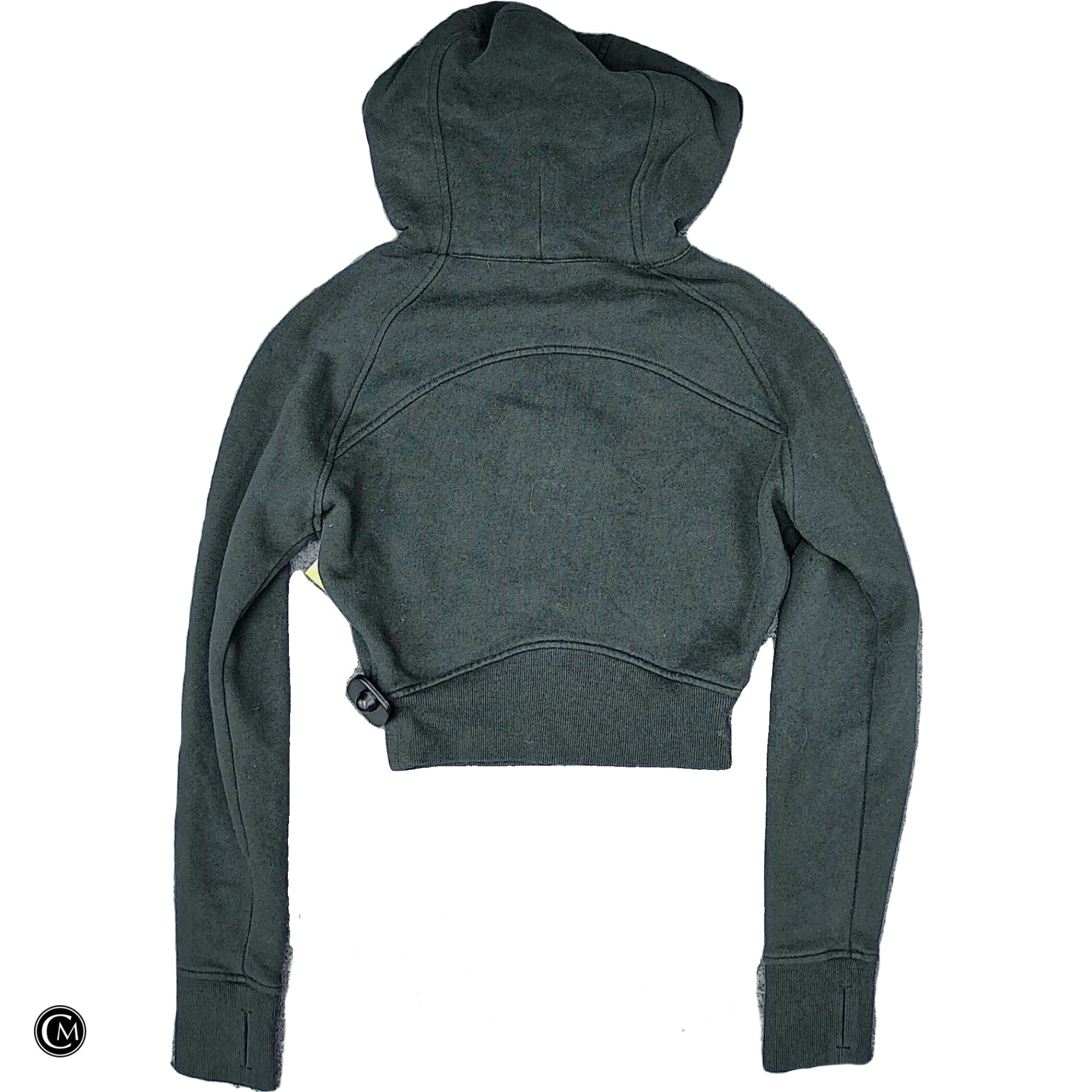 Athletic Jacket By Lululemon In Black, Size: S image 2