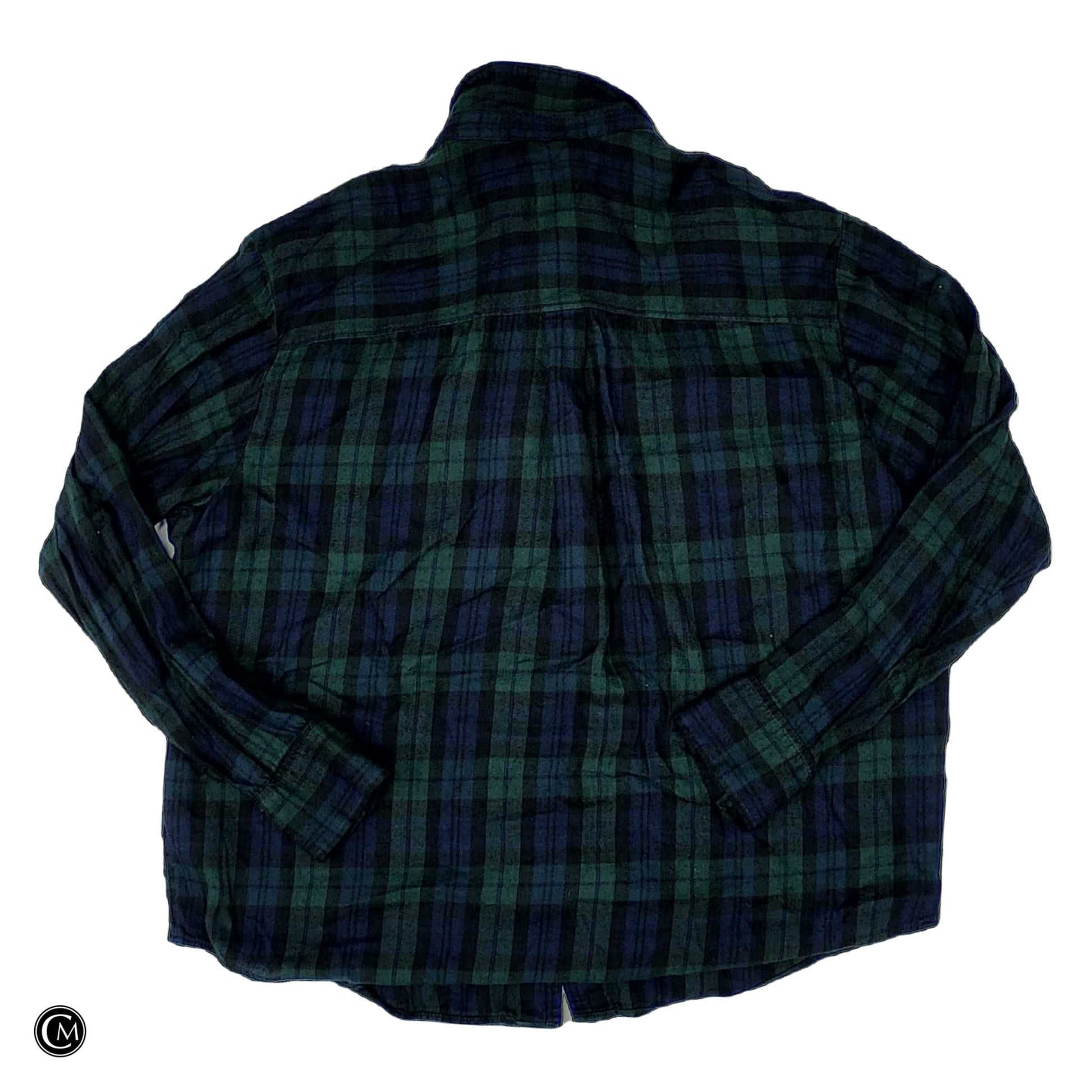 Top Ls By Gap In Blue & Green, Size: Xs image 2