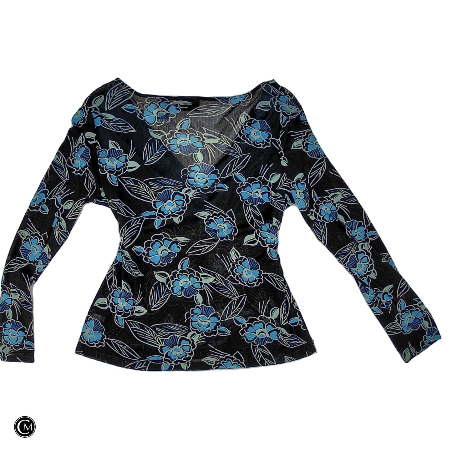 Top Ls By New York And Co In Brown & Green, Size: Xl image 2