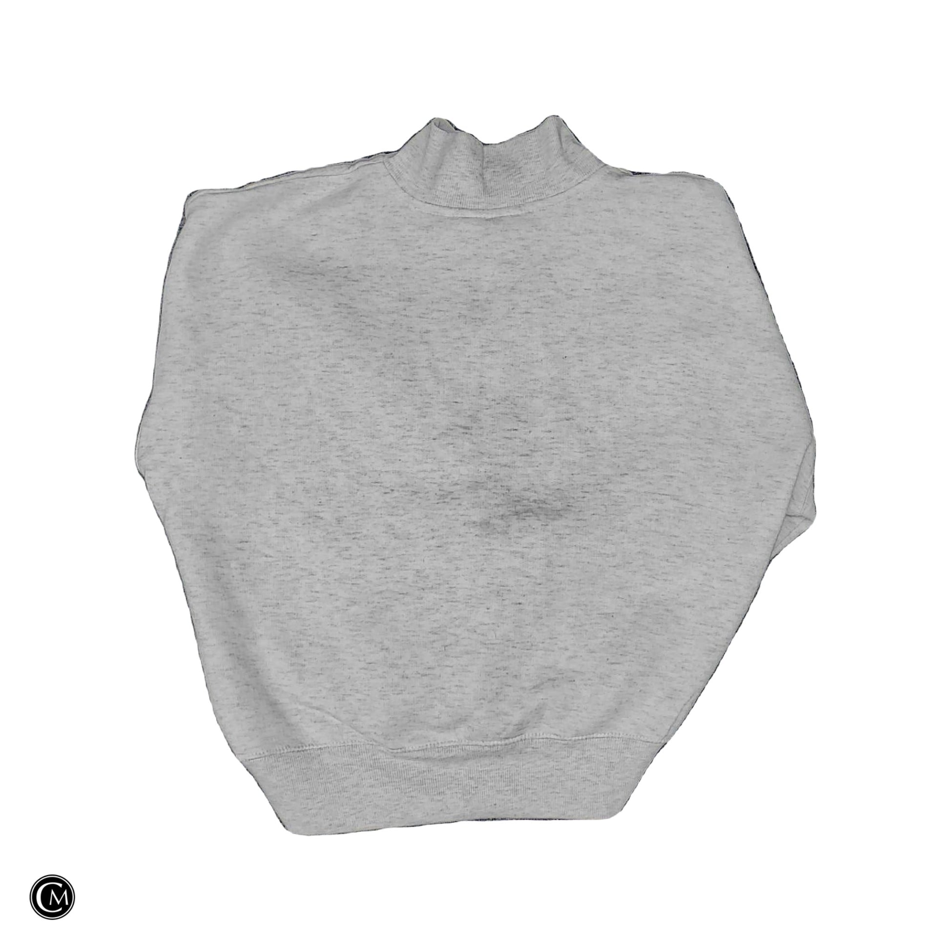 Sweatshirt Collar By Clothes Mentor In Grey, Size: Xl image 2
