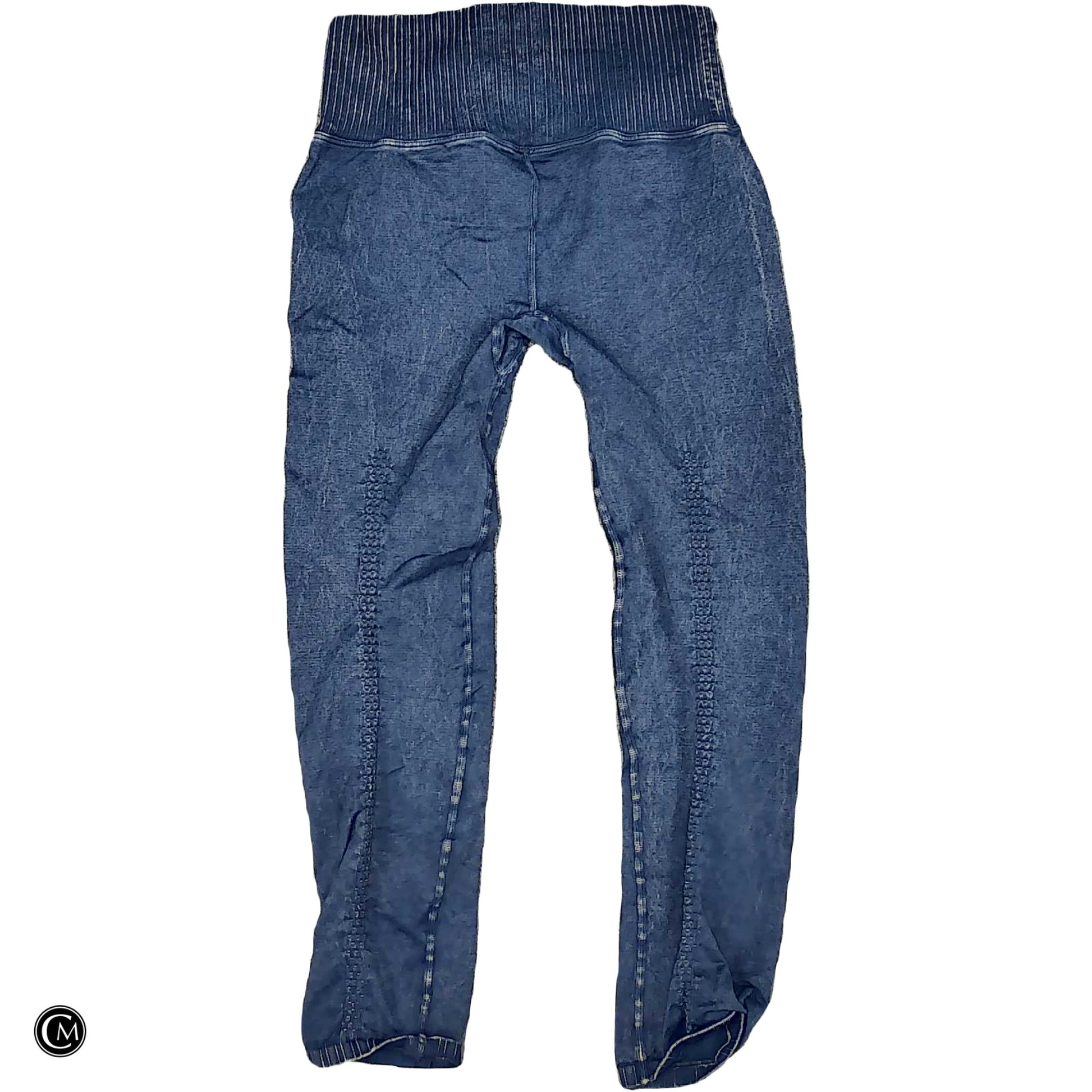 Athletic Leggings By Free People In Blue, Size: M image 2