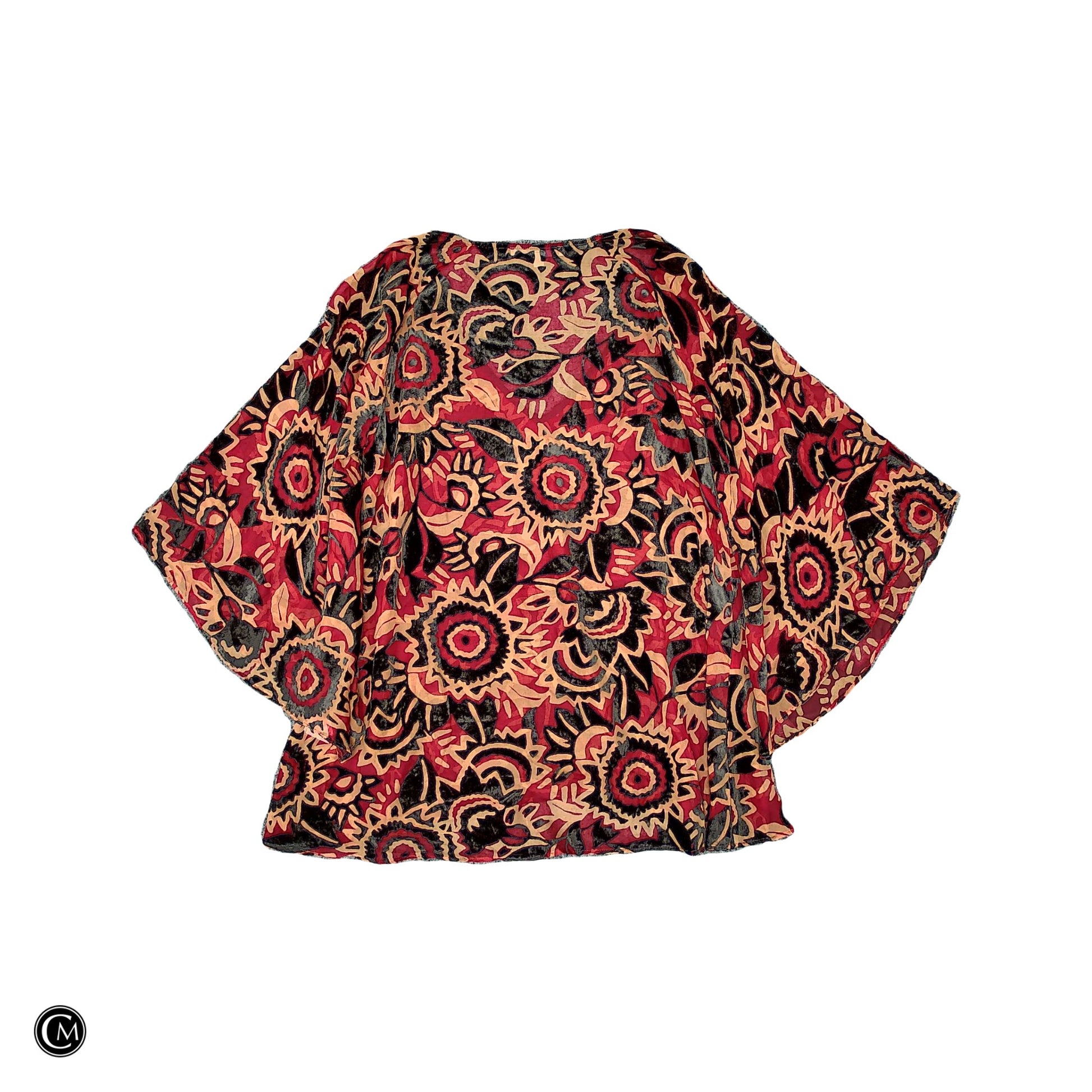 Top Ls By Cmc In Black & Red, Size: S image 2