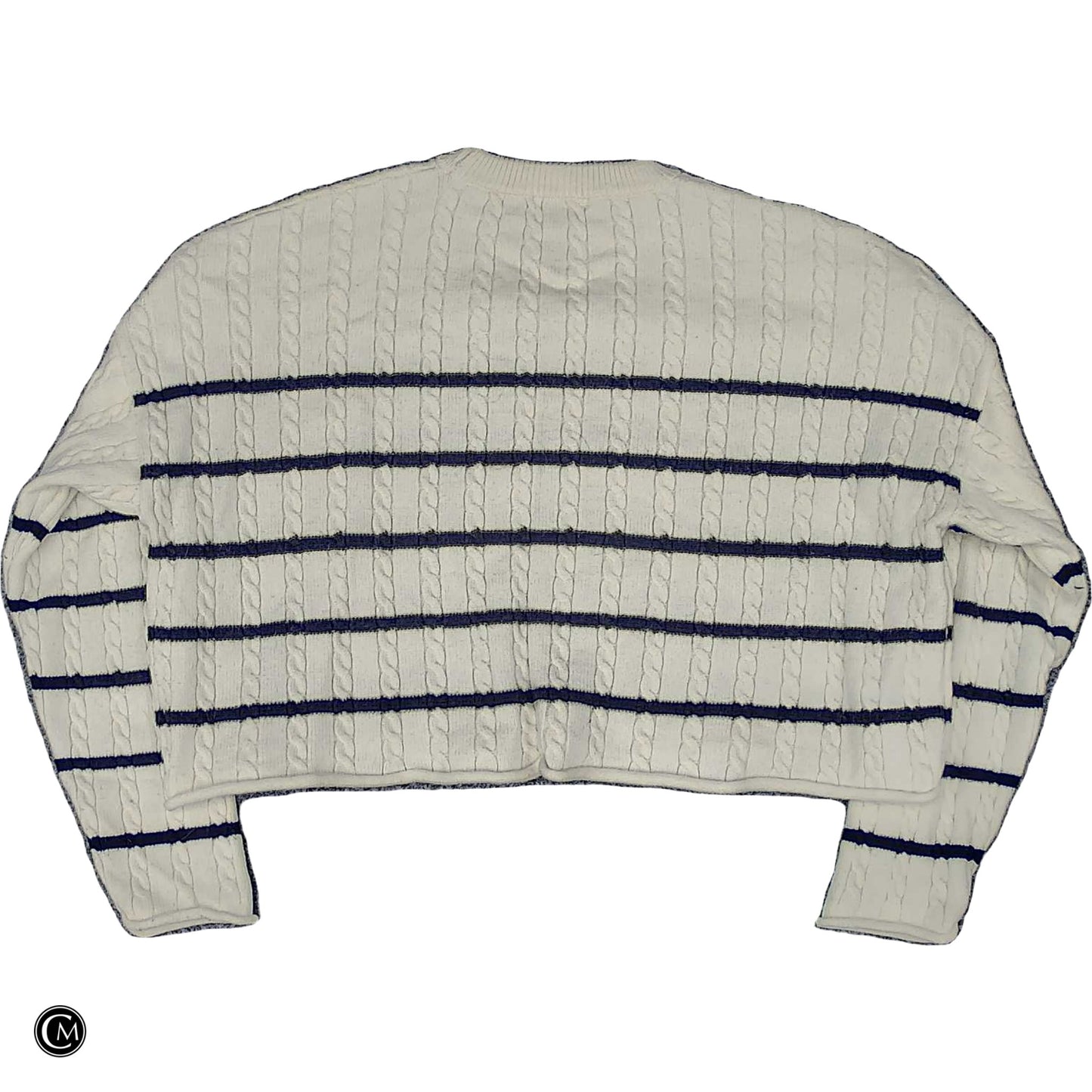 Sweater By Baevely In Black & Cream, Size: M image 2