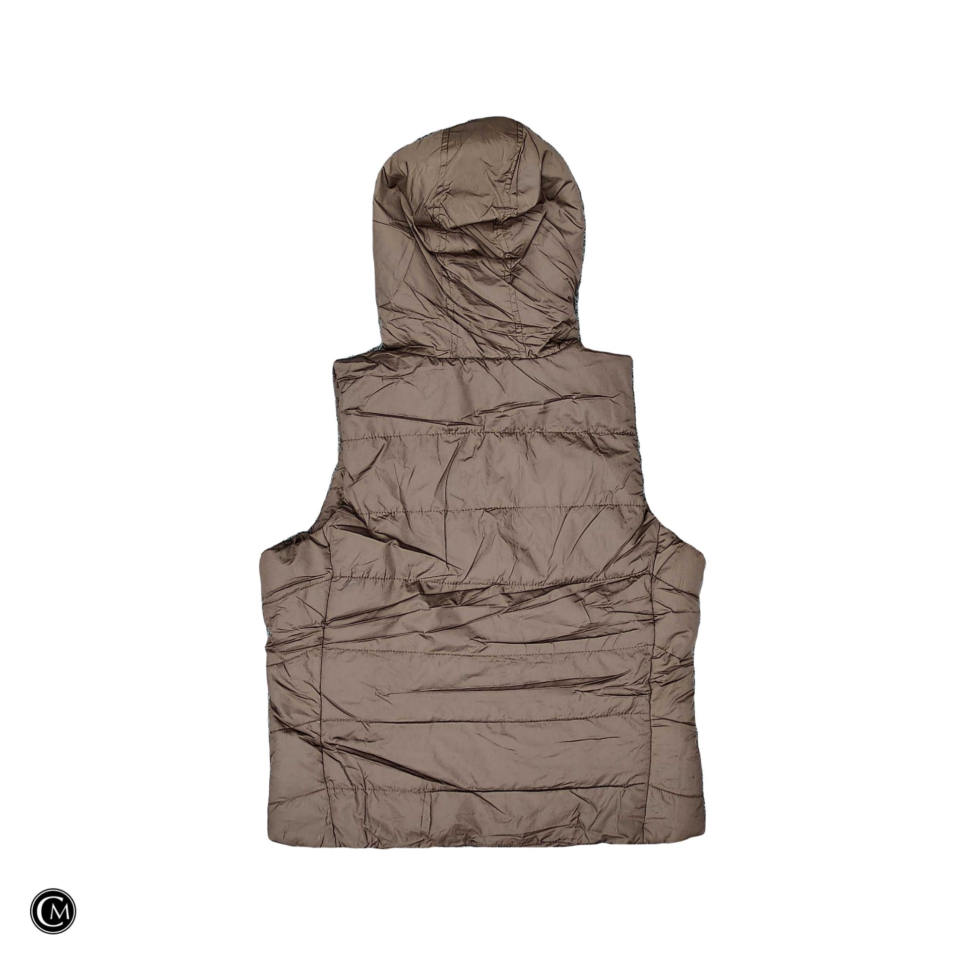 Vest Puffer & Quilted By Clothes Mentor In Brown, Size: Xl image 2