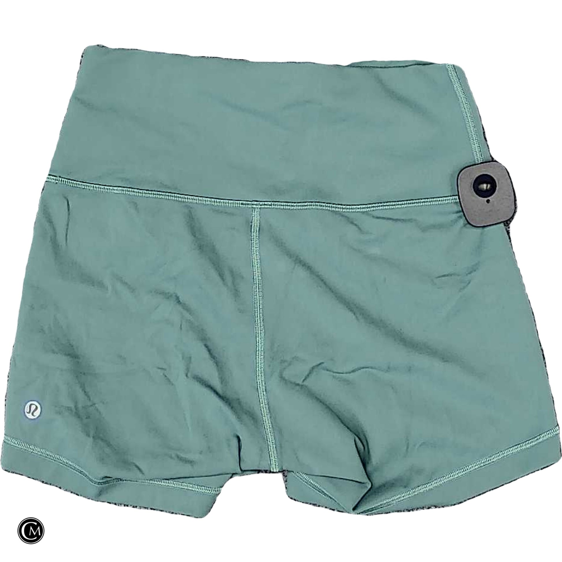 Athletic Shorts By Lululemon In Green, Size: M image 2