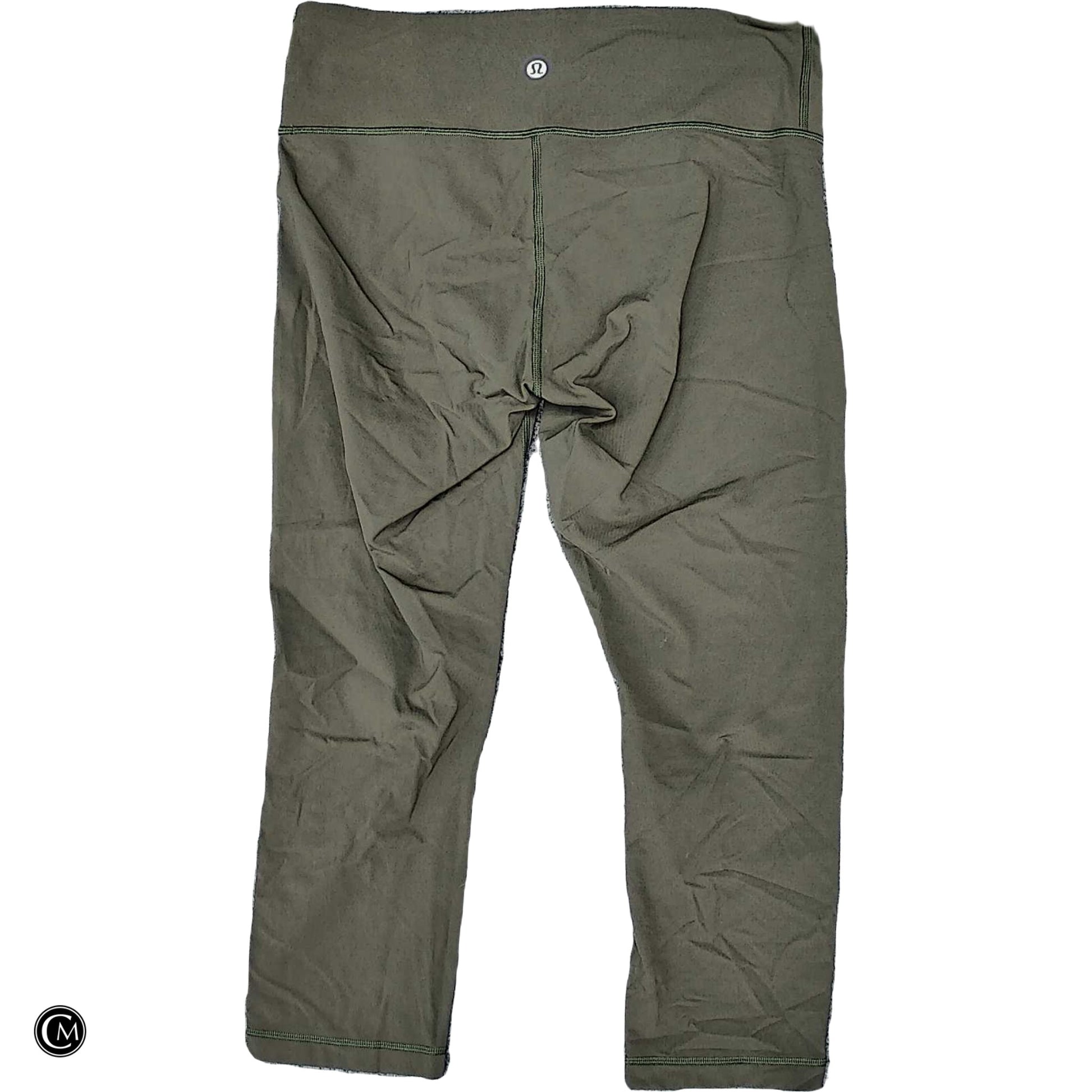 Athletic Leggings By Lululemon In Green, Size: M image 2