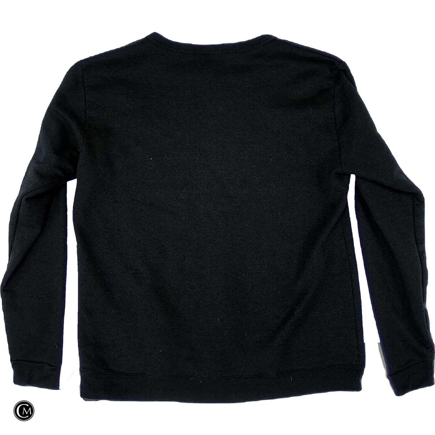 Sweatshirt Crewneck By Hanes In Black, Size: M image 2
