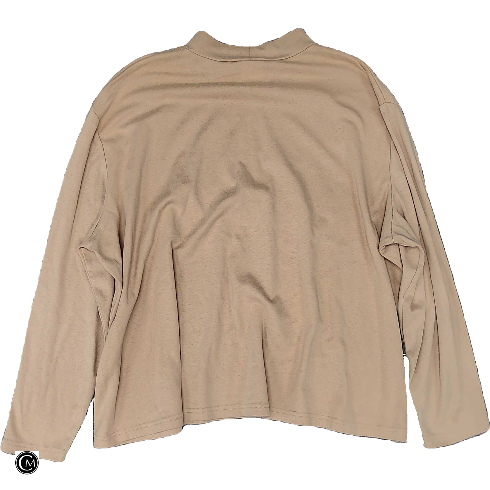 Top Ls By Clothes Mentor In Tan, Size: L image 2