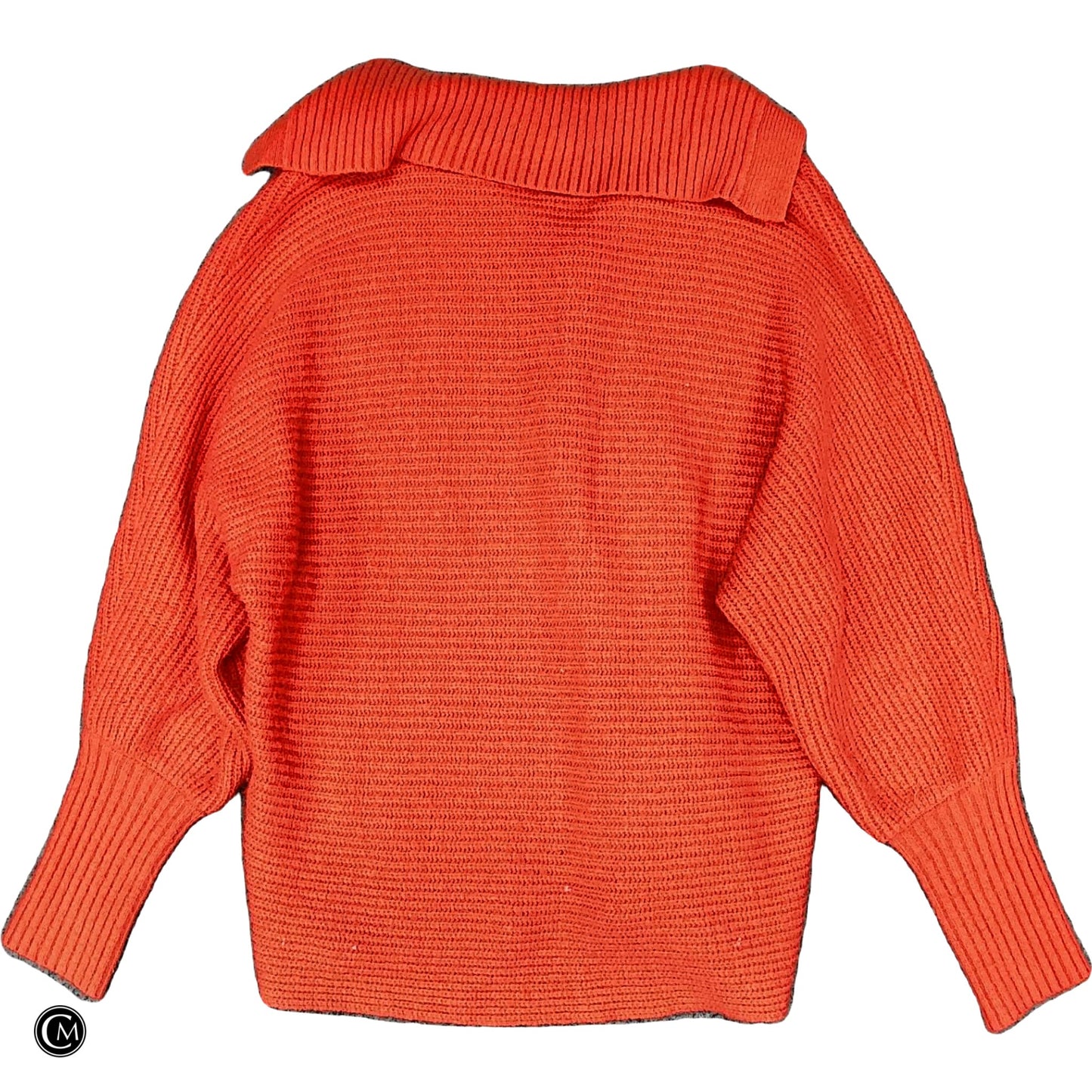 Sweater By Thml In Orange, Size: M image 2