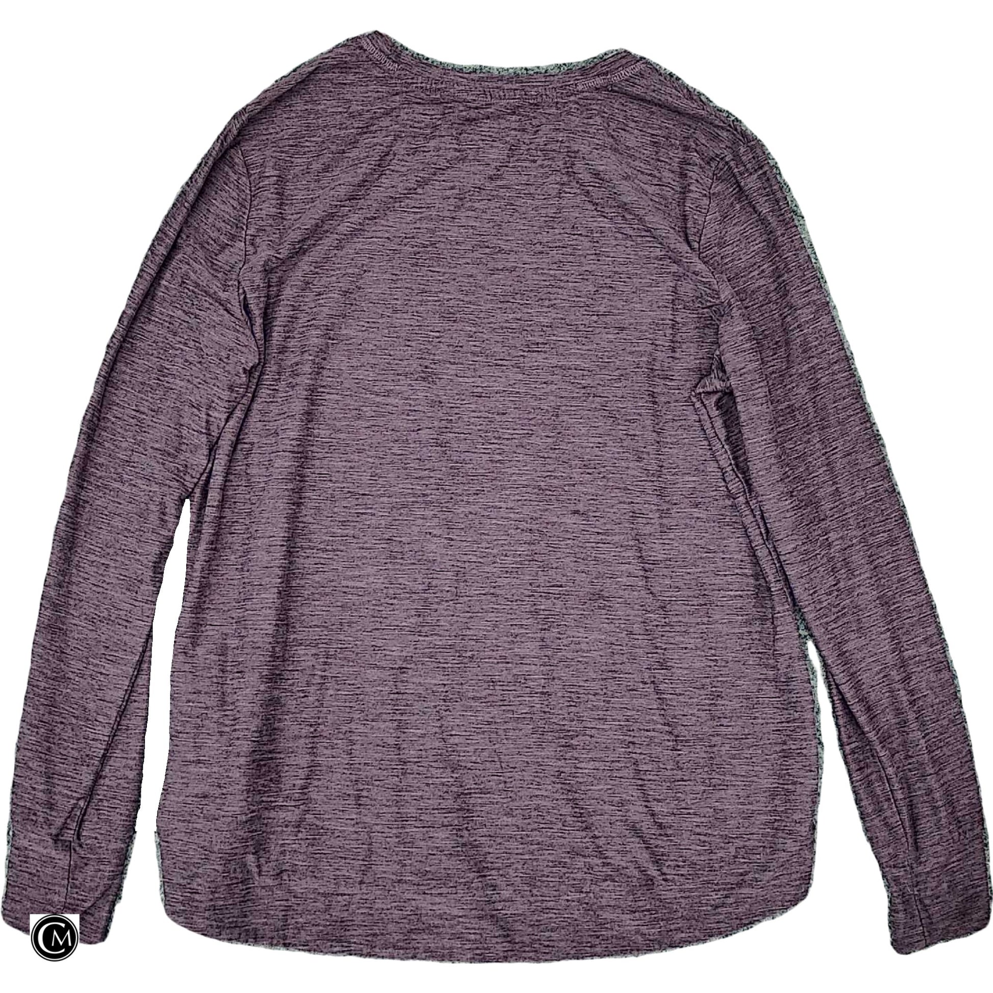 Athletic Top Ls Crewneck By Skechers In Purple, Size: Xs image 2