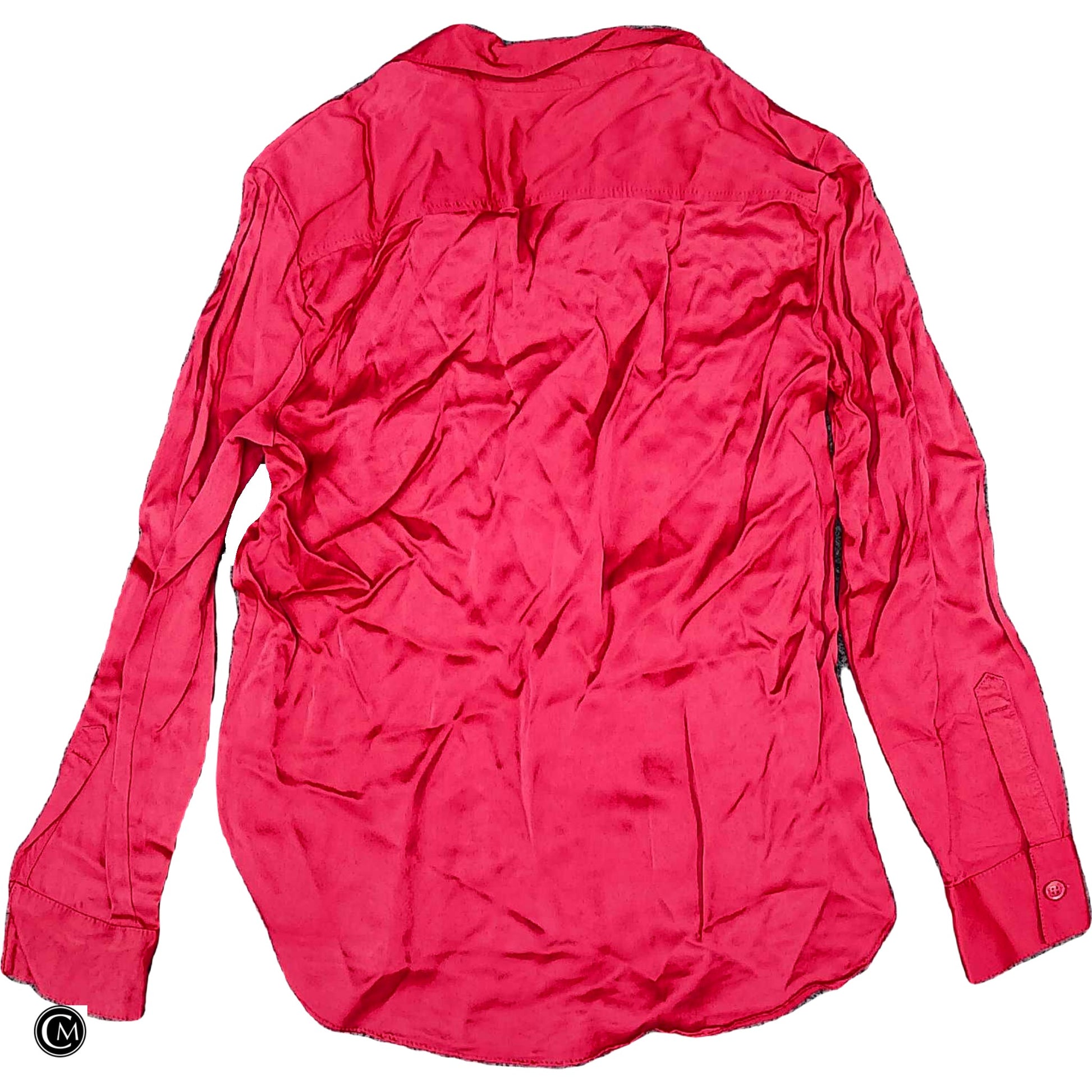 Blouse Ls By Zara In Pink, Size: Xs image 2