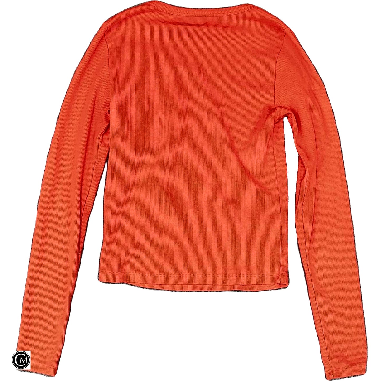 Top Ls Basic By Maeve In Orange, Size: Xs image 2