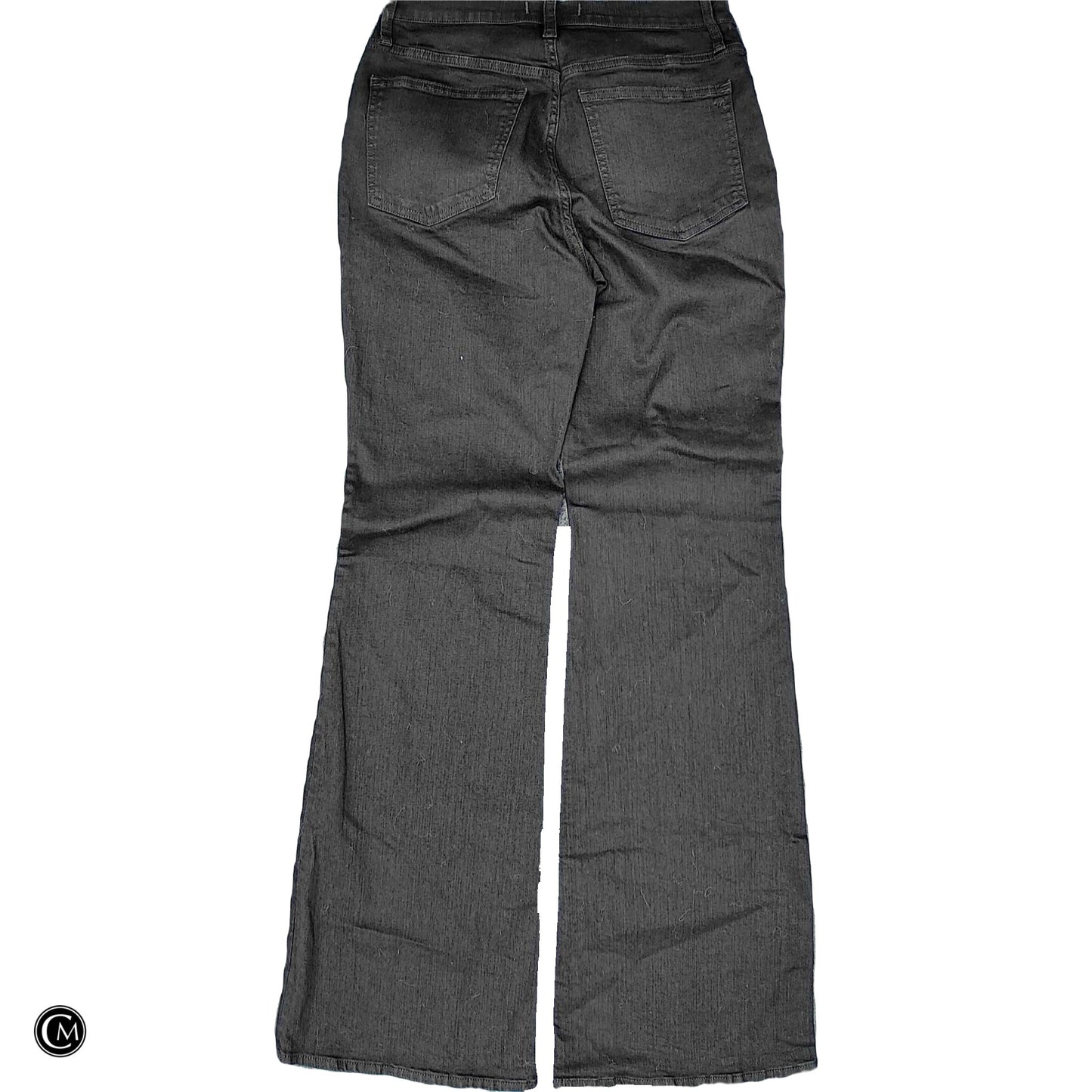 Jeans Flared By Madewell In Black Denim, Size: 6 image 2