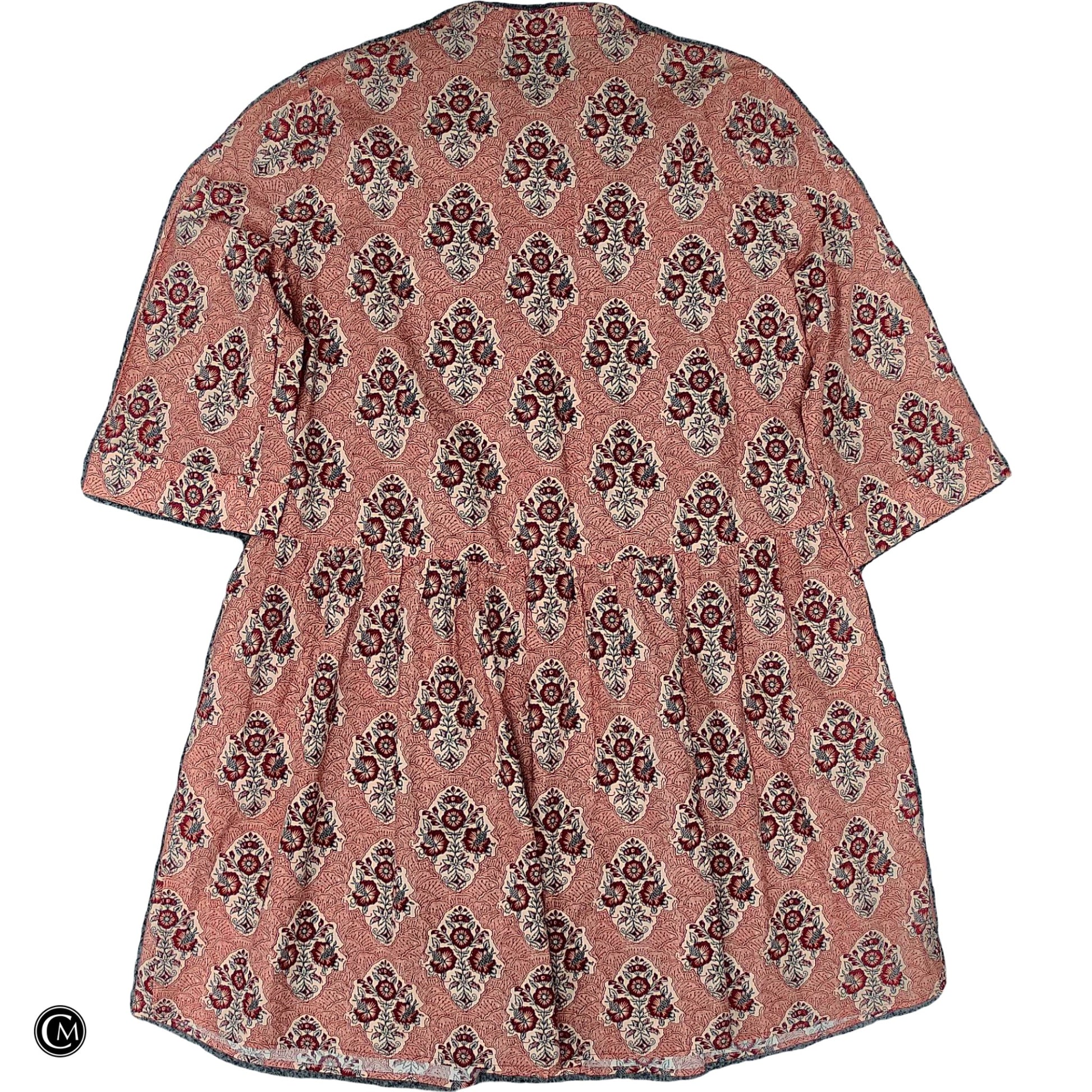 Dress Designer By Tuckernuck In Cream & Orange, Size: Xl image 2