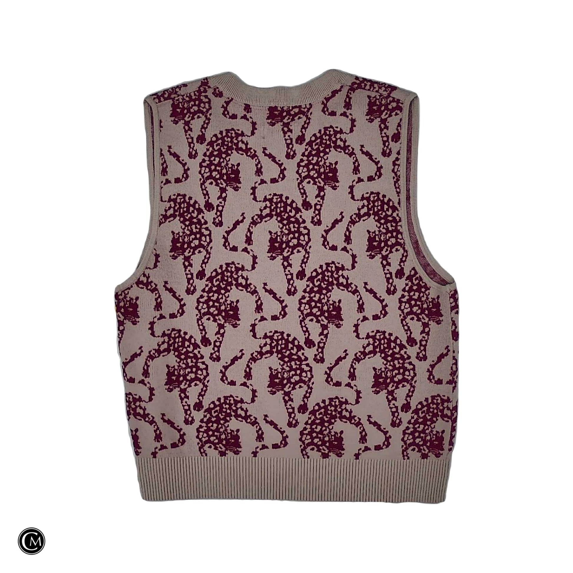 Vest Sweater By Maeve In Purple, Size: L image 2