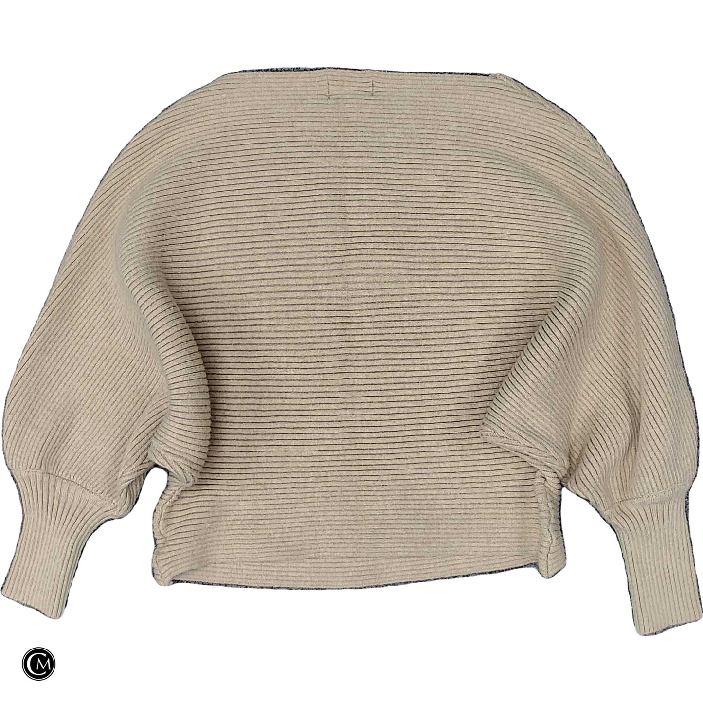 Sweater By Clothes Mentor In Tan, Size: S image 2
