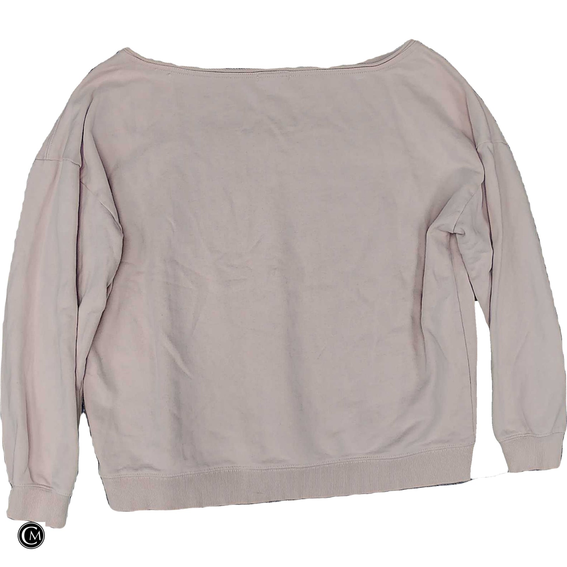 Sweatshirt Crewneck By Garage In Pink, Size: M image 2