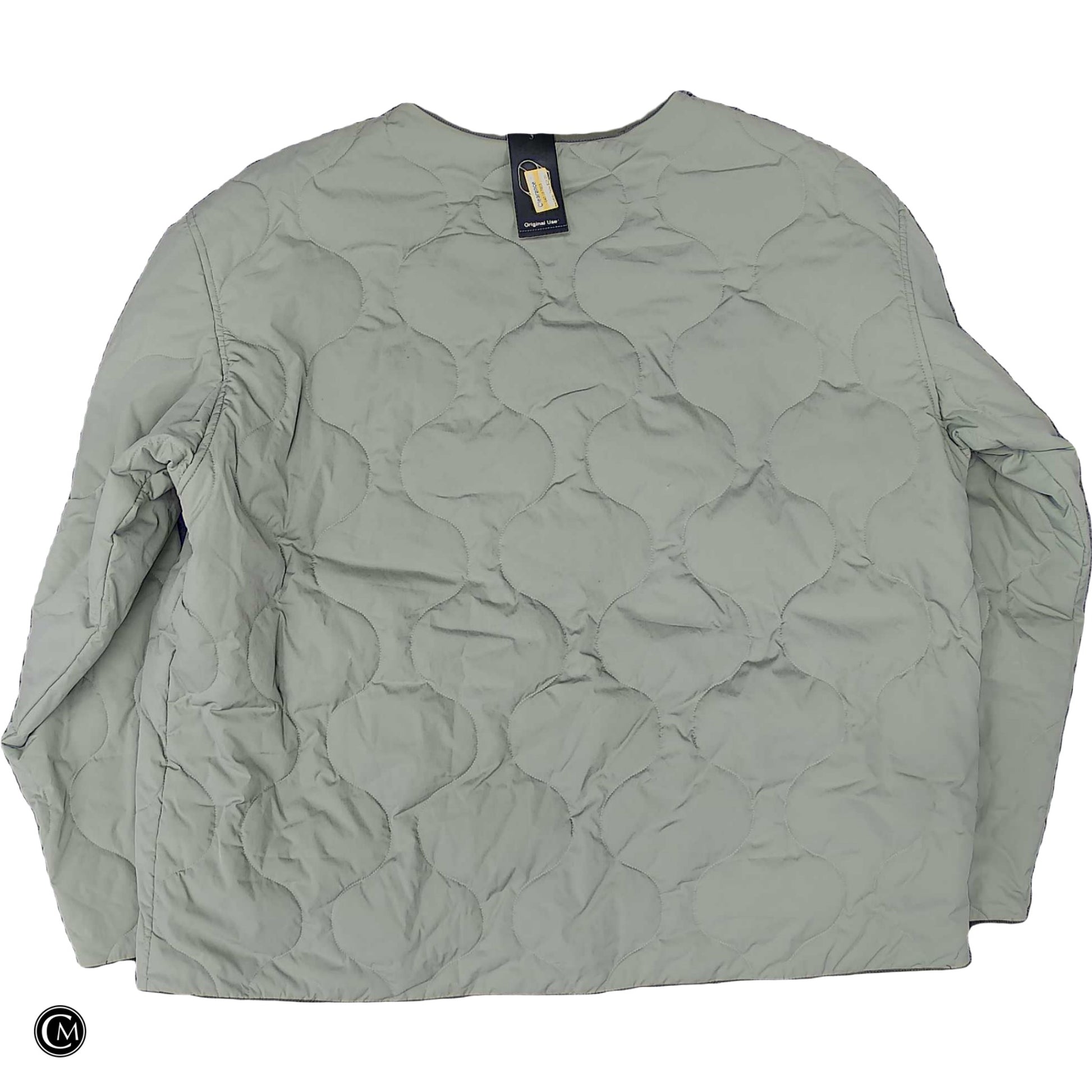 Jacket Puffer & Quilted By Clothes Mentor In Green, Size: Xxl image 2