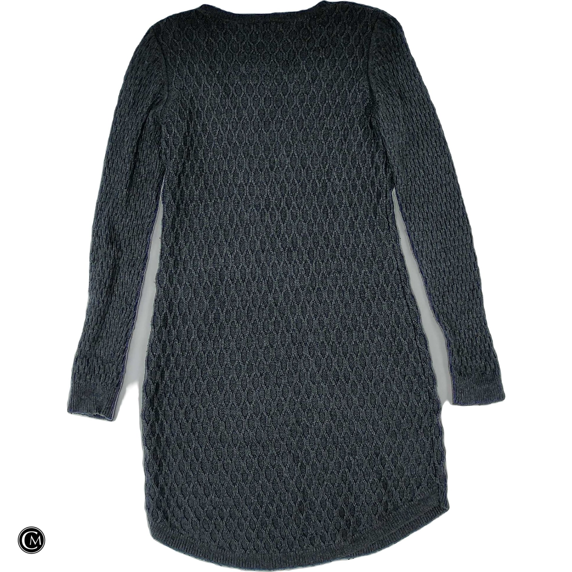 Dress Sweater By Loft In Grey, Size: S image 2