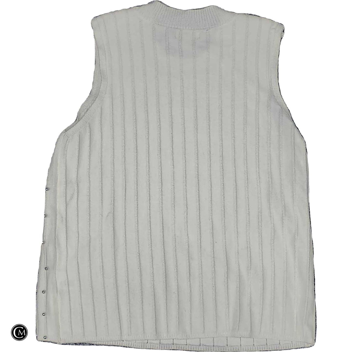 Top Sleeveless By Versona In Cream, Size: M image 2