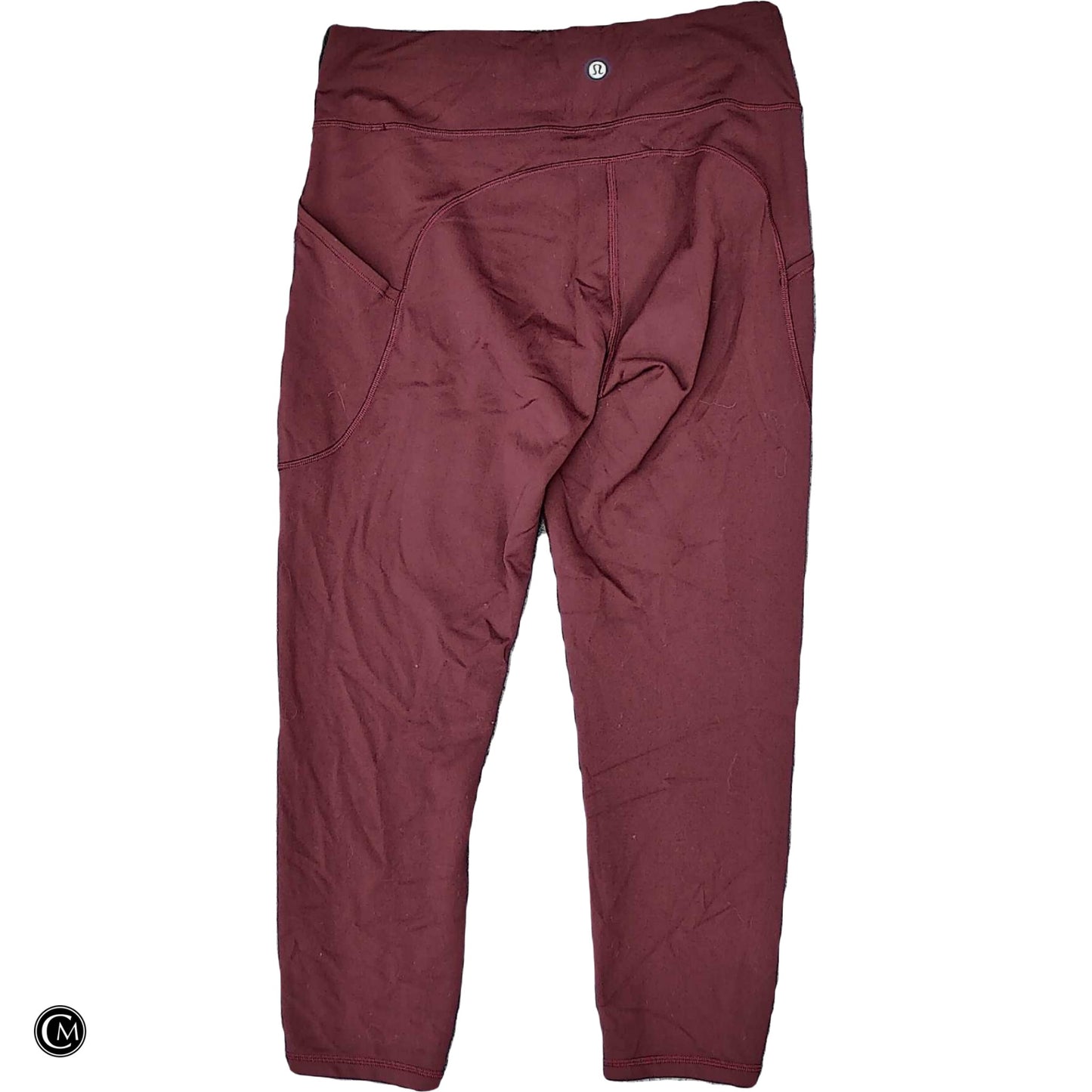 Athletic Leggings Capris By Lululemon In Purple, Size: M image 2
