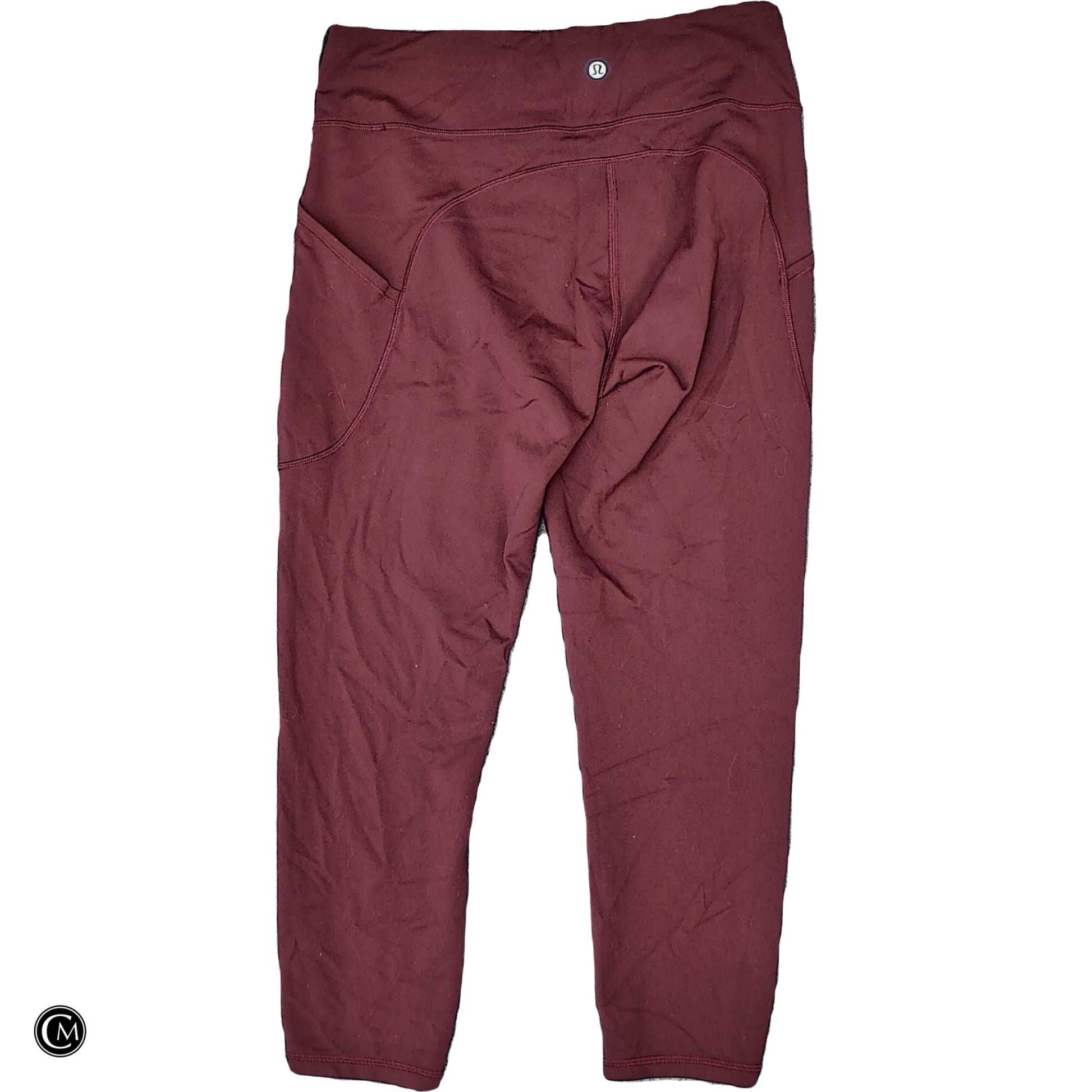 Athletic Leggings Capris By Lululemon In Purple, Size: M image 2