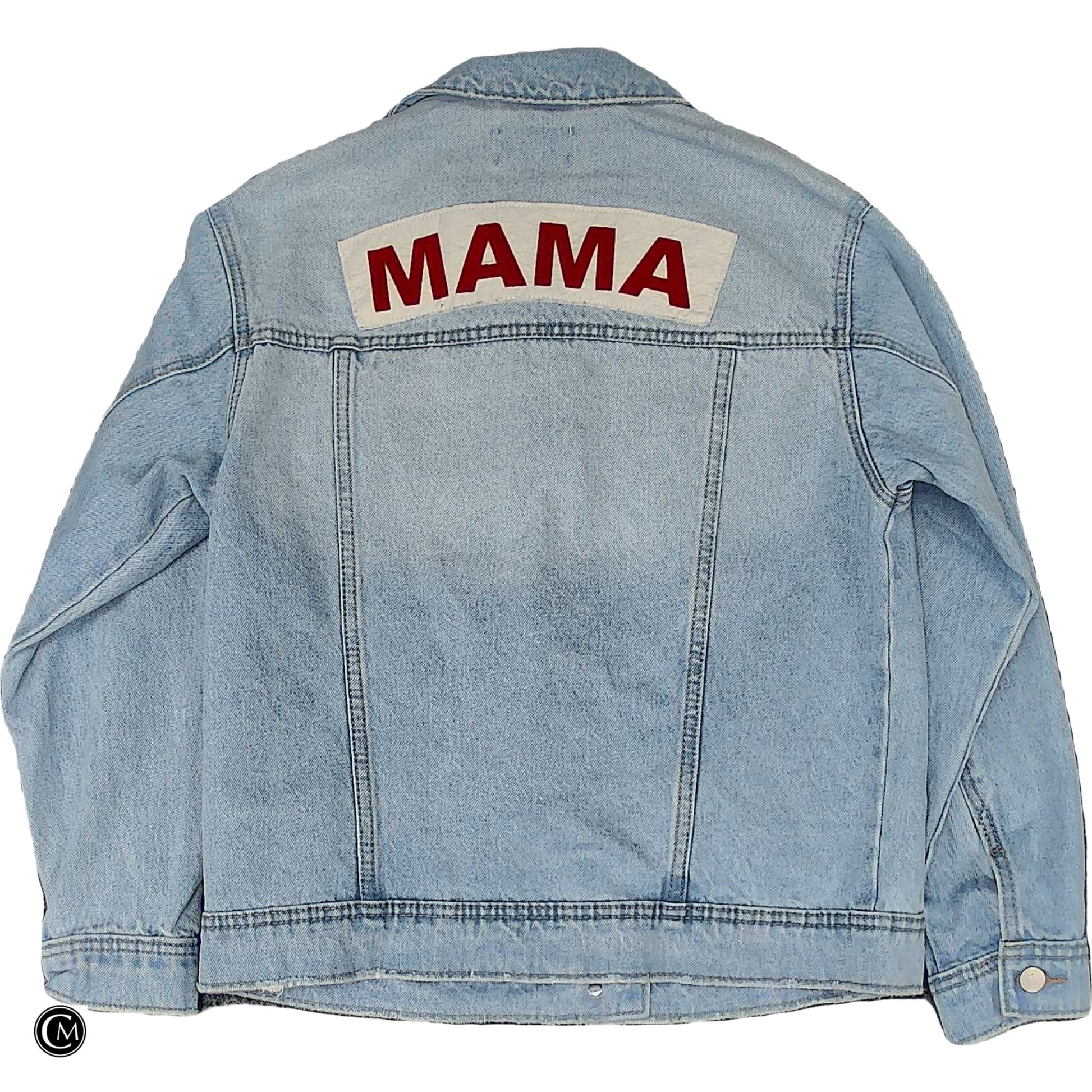 Jacket Denim By Ingrid & Isabel In Blue Denim, Size: Xs image 2